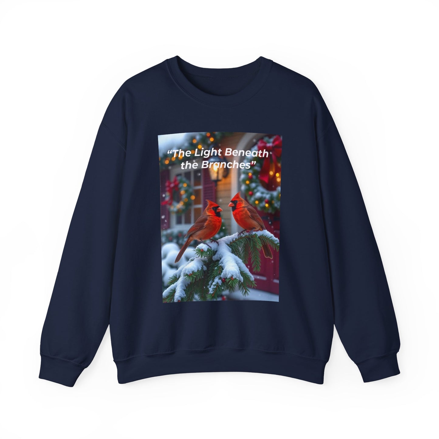 Christmas Cardinal Sweatshirt, Cozy Crewneck, Holiday Comfort Wear, Winter Outfit, Warm Gift Idea