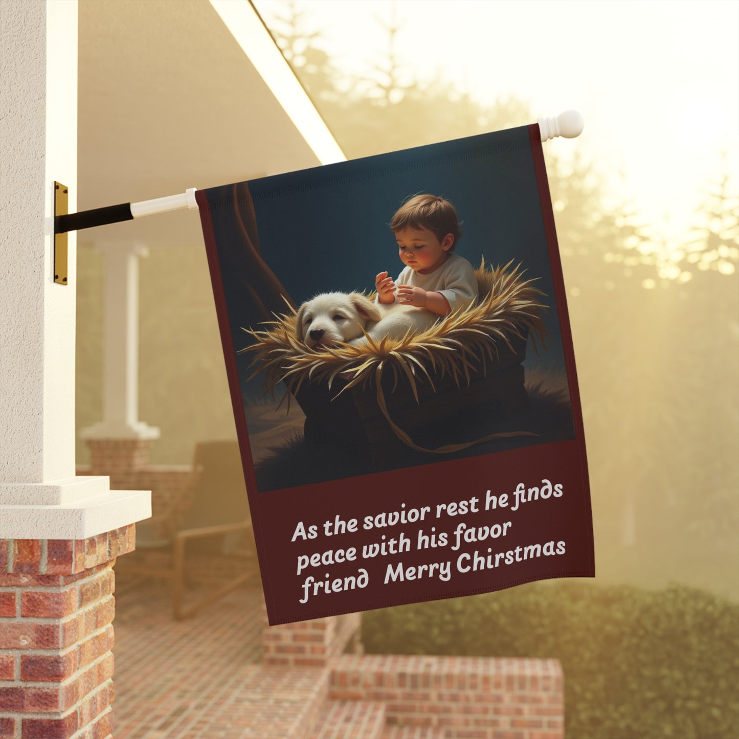 Festive Garden Banner