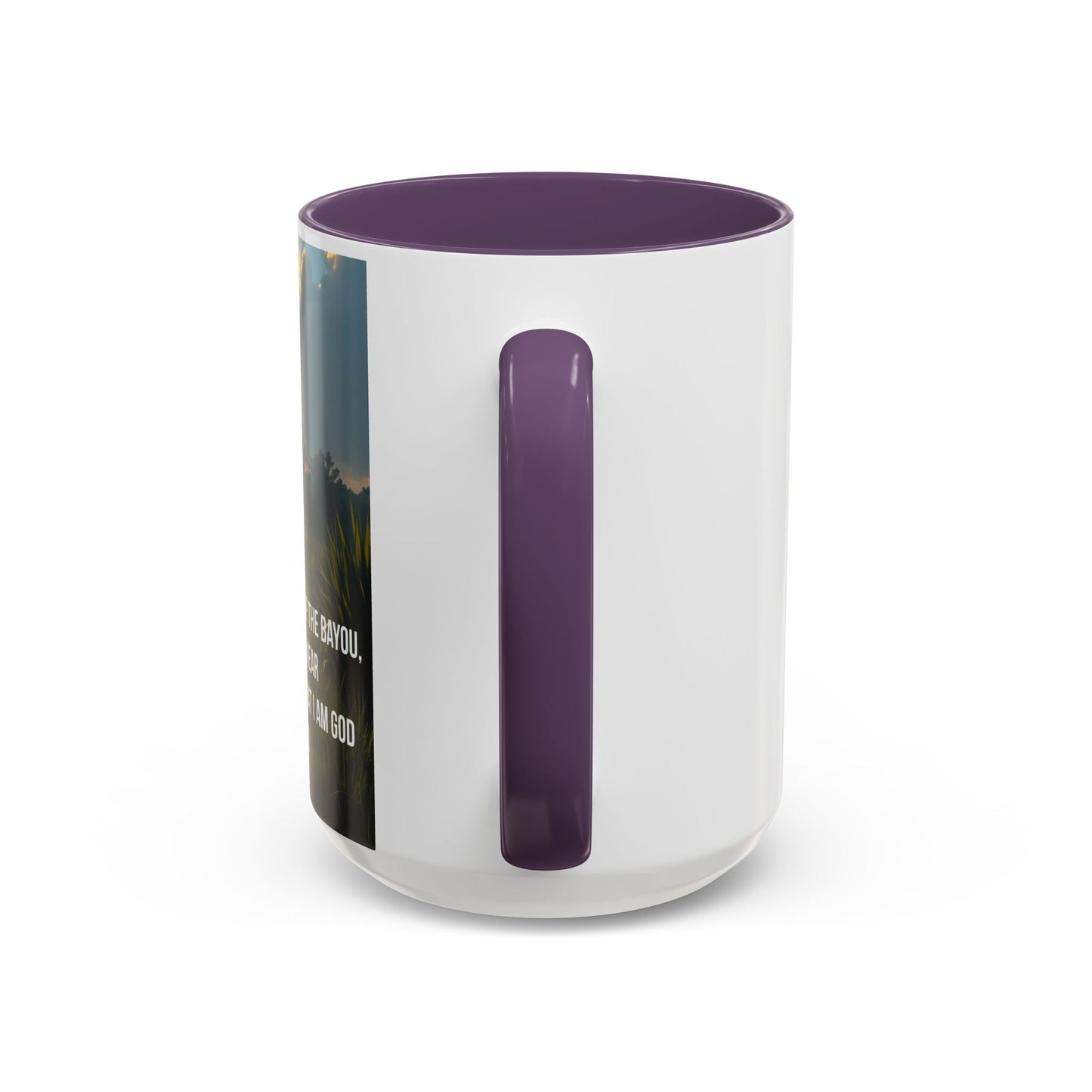 Inspirational Psalm 46:10 Coffee Mug — "Be Still" Accent Mug