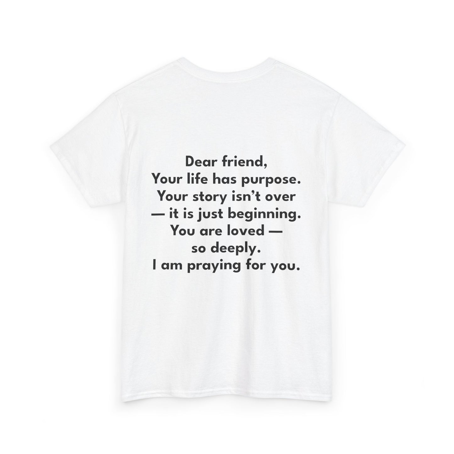 You Matter Tee — Inspirational Message Shirt ("You Matter More Than You Know")
