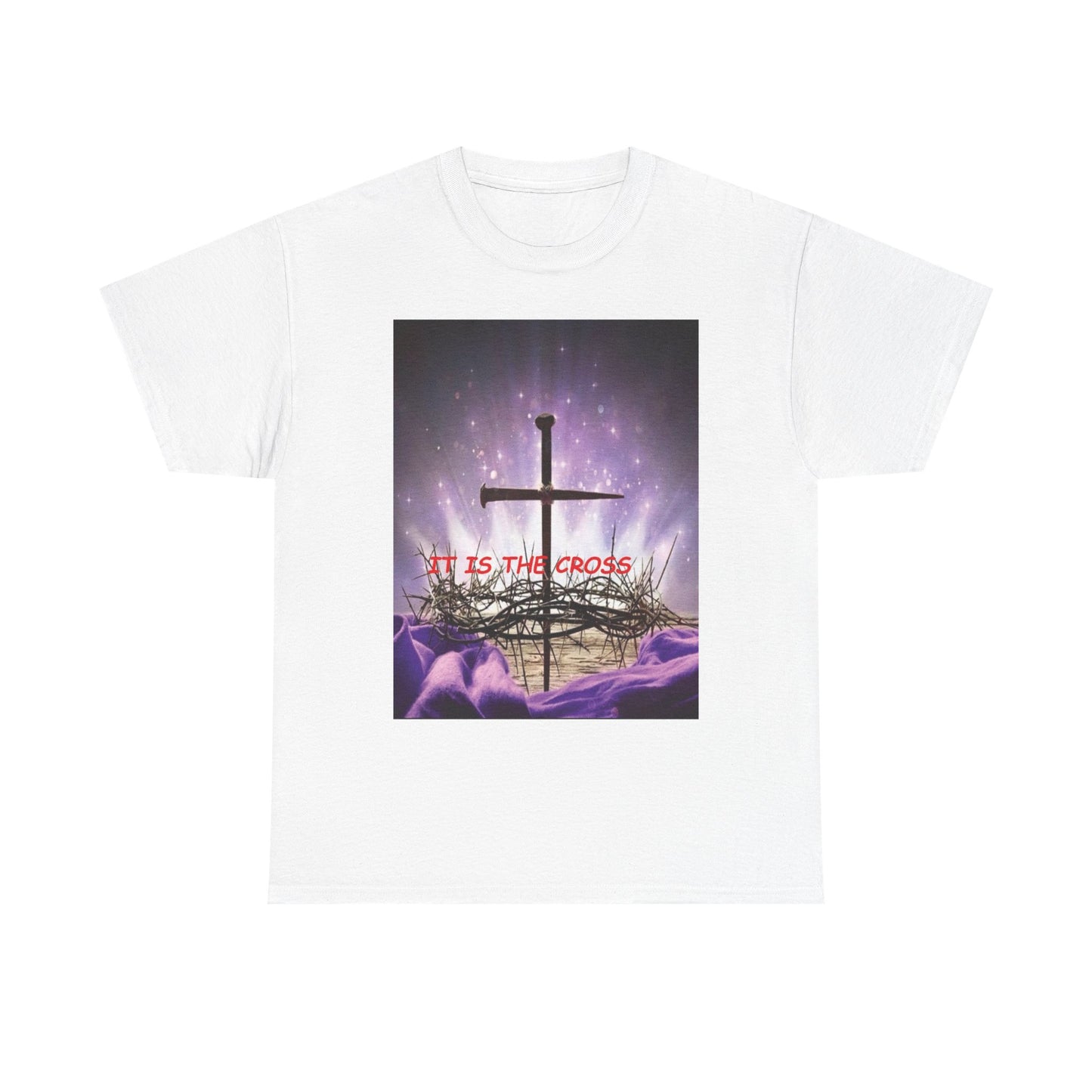 Christian Cross T-Shirt – 'It Is The Cross' Faith Graphic Tee