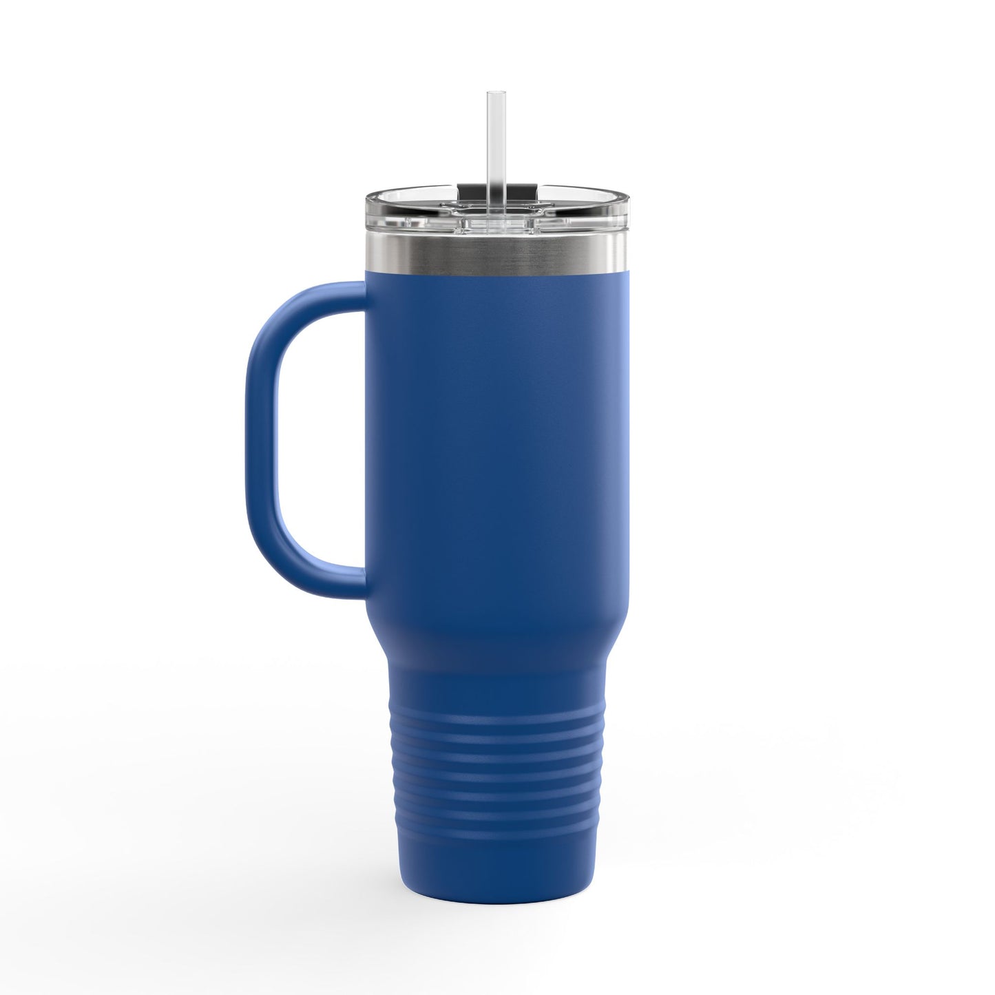 Lighthouse Travel Mug — 40oz Insulated Tumbler with "Lighting the way Home to Safety" Design