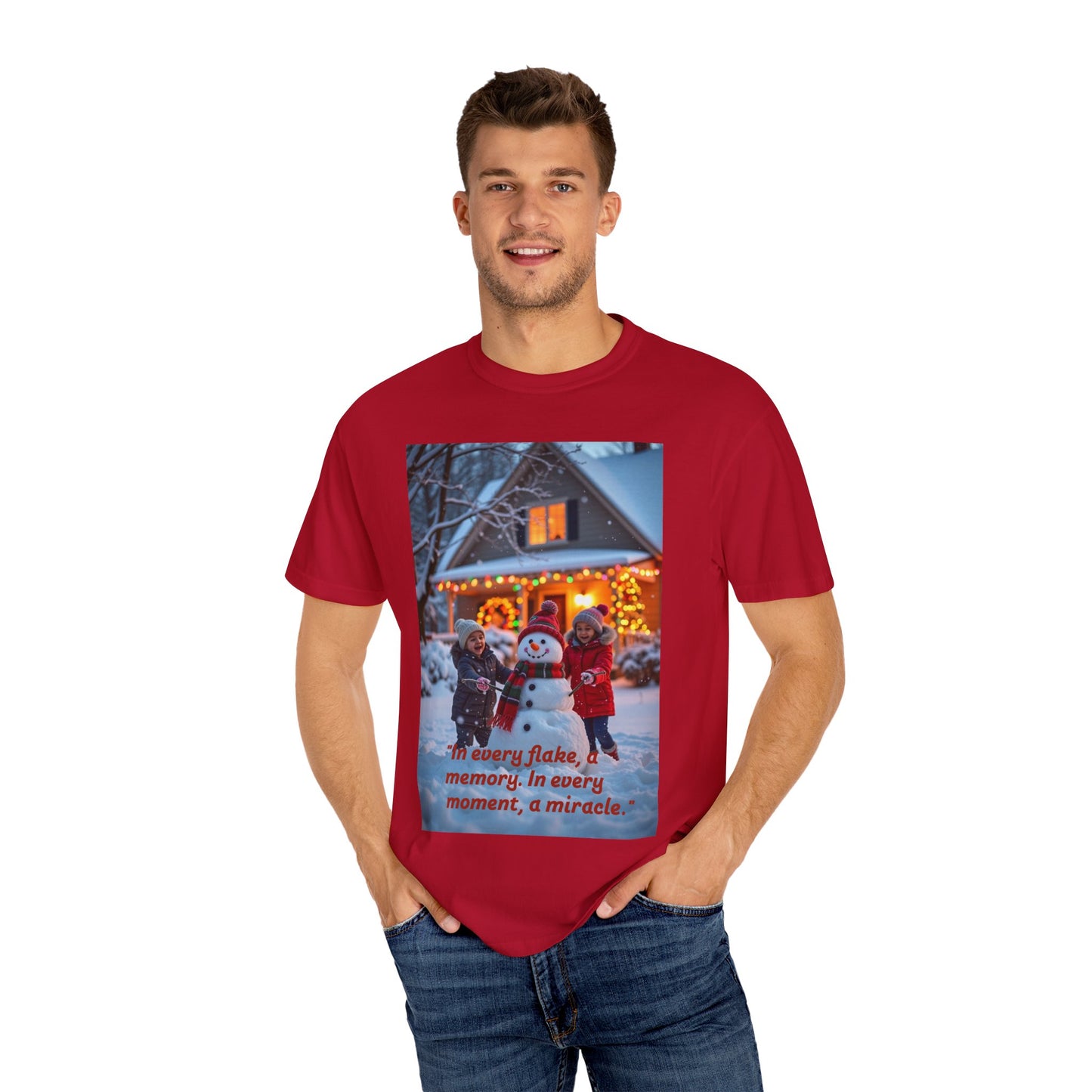 Cozy Winter Vibe T-shirt, Unisex Holiday Tee, Vintage Christmas Shirt, Perfect Gift for Family & Friends, Festive Casual Wear