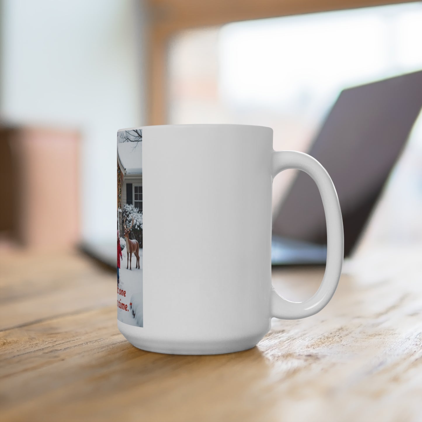 Joyful Winter Mug - Perfect for Christmas, Family Gatherings, Hot Cocoa, Gifts, Holiday Cheer 121