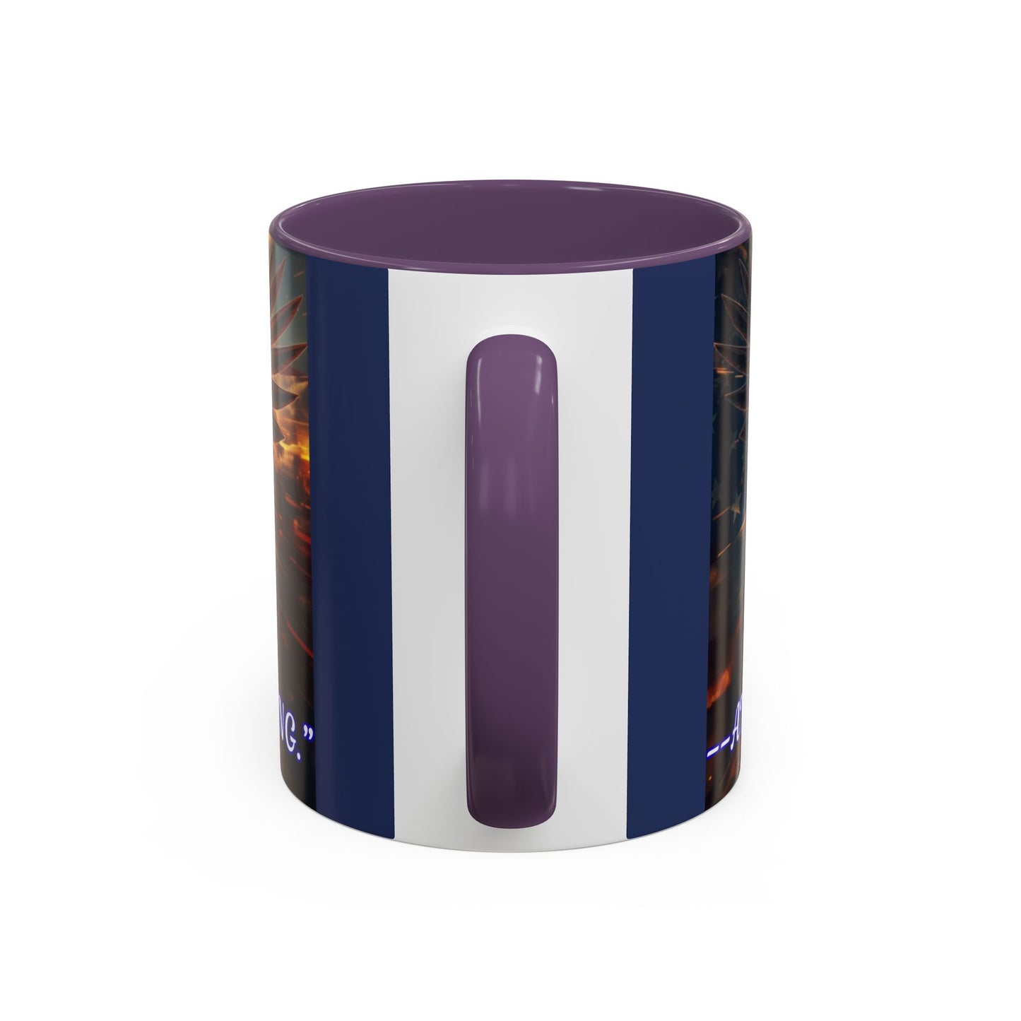 Patriotic Eagle Coffee Mug – "250 Years of Freedom" Accent Mug