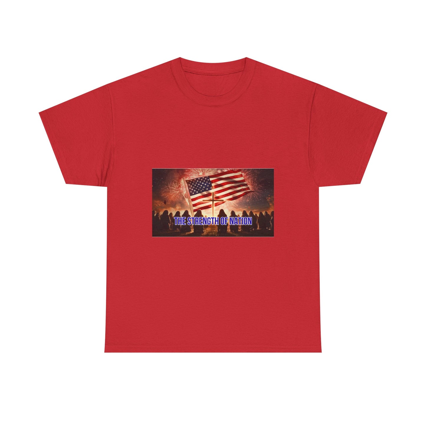 American Flag Tee — "One Nation Under God" Patriotic Cotton T-Shirt