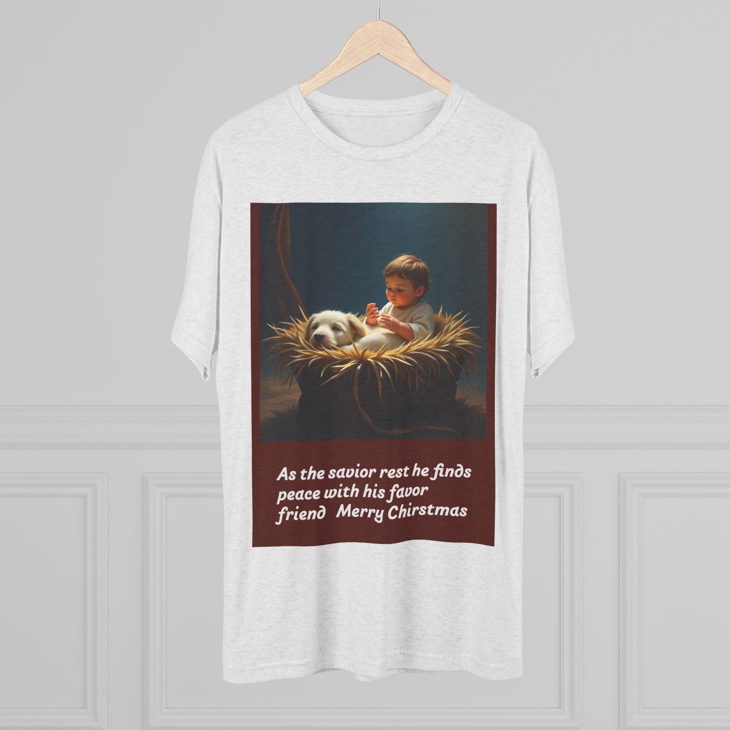 Christmas Peace Crew Tee 217