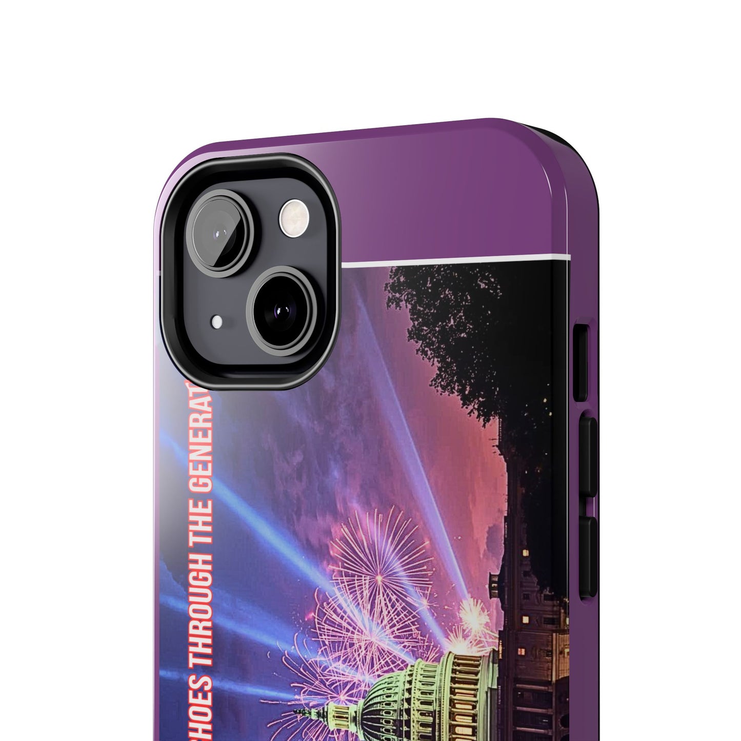 Capitol Fireworks Tough Phone Case — “Where Freedom’s Voice Echoes Through the Generations”