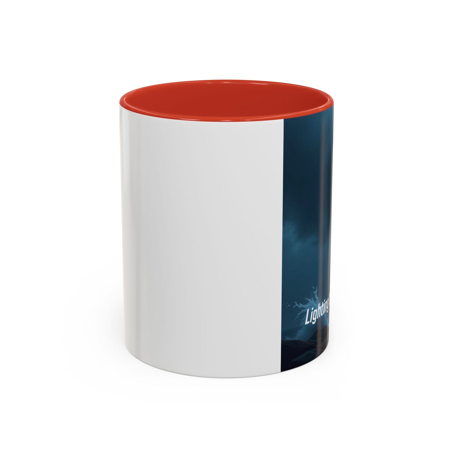 Lighthouse Coffee Mug - "Lighting the Way Home to Safety" Accent Mug
