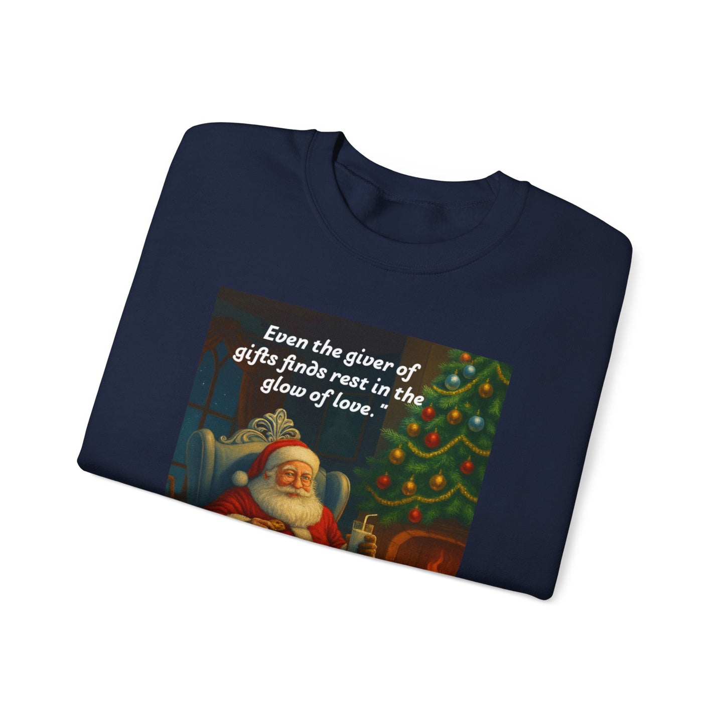 Cozy Christmas Sweatshirt with Santa Design, Holiday Gift for Christmas, Winter Wardrobe Essential, Unisex Crewneck for Festive Cheer, [...]