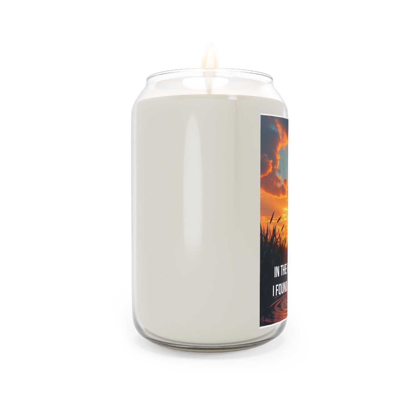 Bayou Prayer Scented Soy Candle — "In the Heart of the Bayou, I Found of the Heart of God" (13.75 oz)