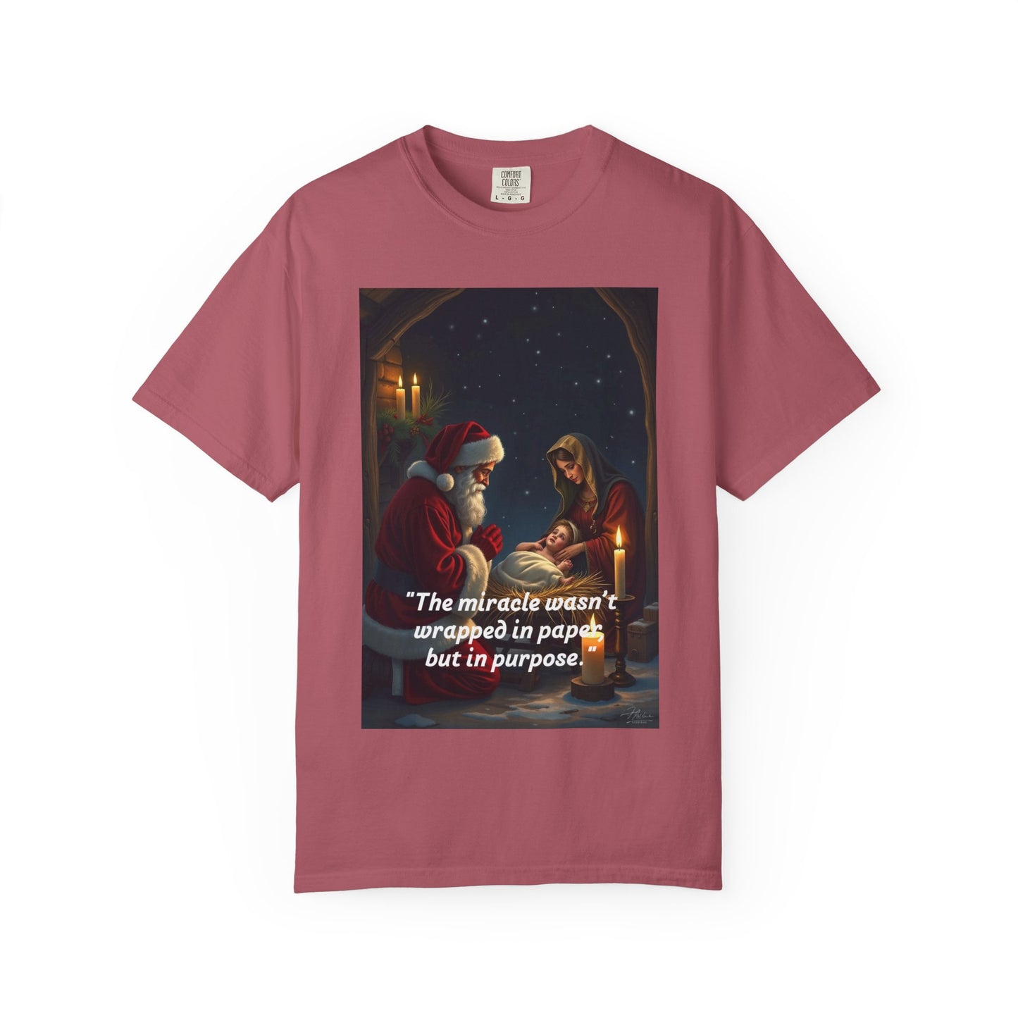 Christmas Miracle T-Shirt, Unisex Holiday Tee, Gift for Men and Women, Festive Apparel, Unique Christmas Present, Cozy and Comfortable Wear