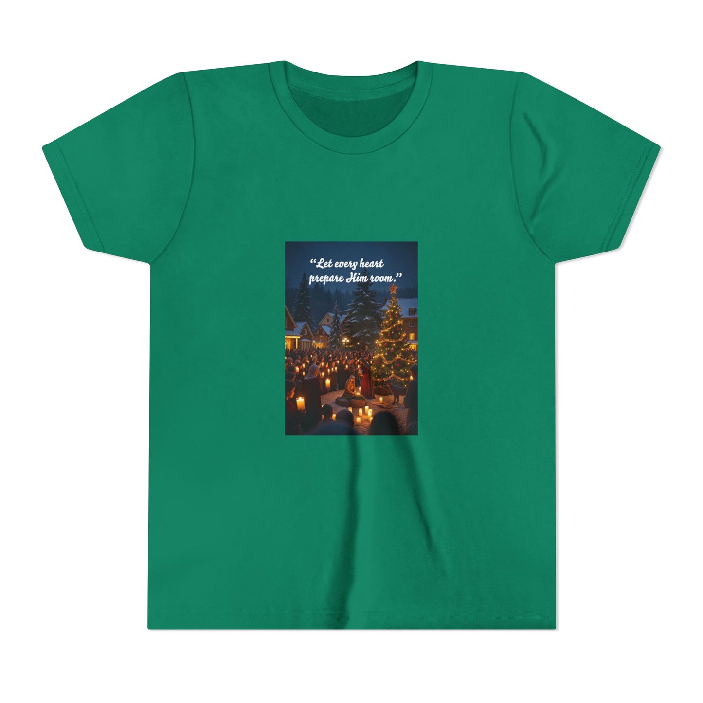 Youth Holiday Quote Tee - Festive Youth Shirt, Christmas Gift, Inspirational Tee, Seasonal Wear, Kid's Clothing