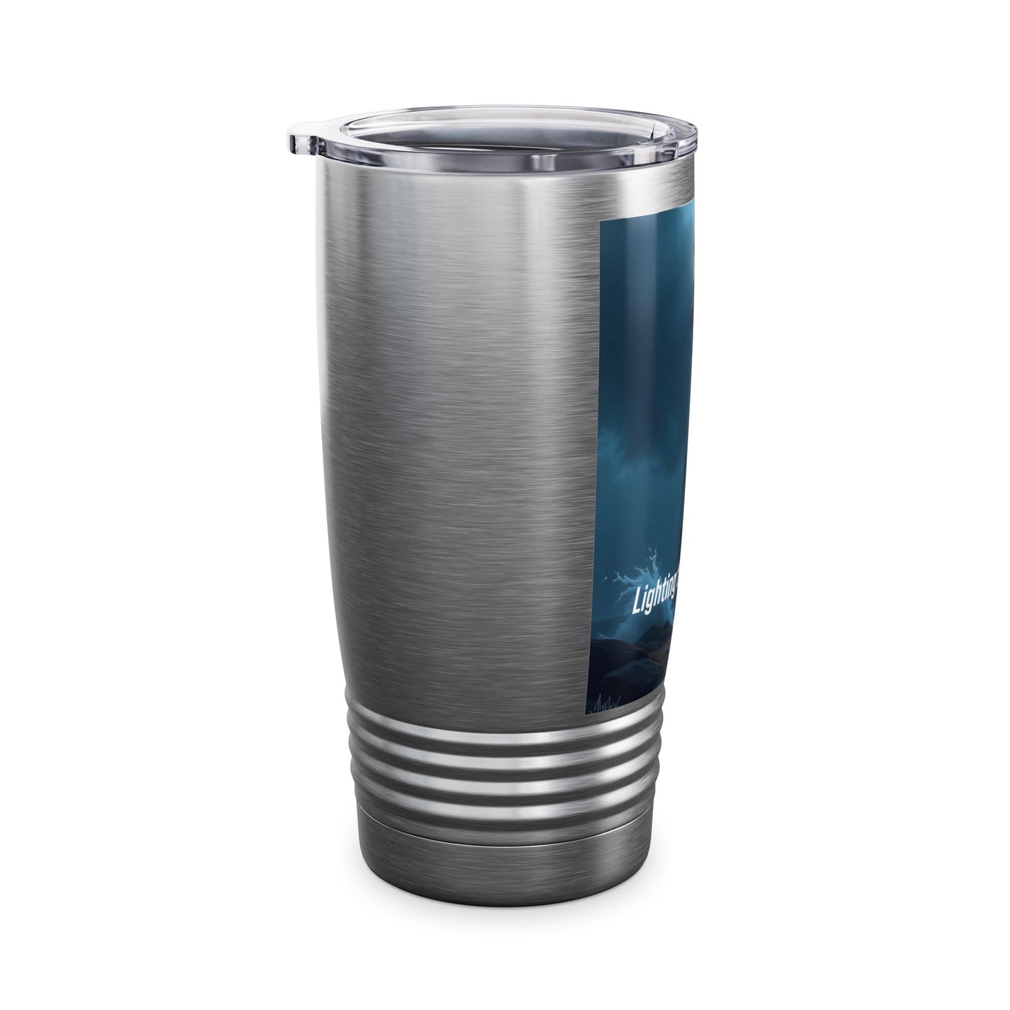 Lighthouse Safety 20oz Tumbler – 'Lighting the Way Home to Safety' Insulated Travel Cup