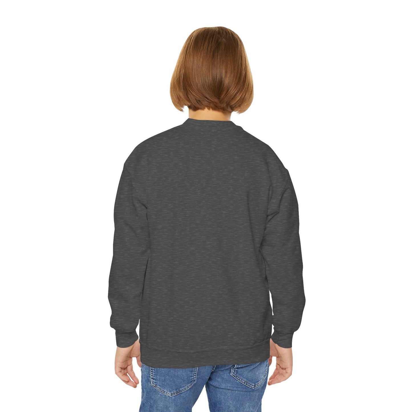 Youth Holiday Crewneck Sweatshirt, Festive Sweatshirt, Christmas Outfits for Kids, Religious Gift for Young Ones, Cozy Winter Apparel, [...]