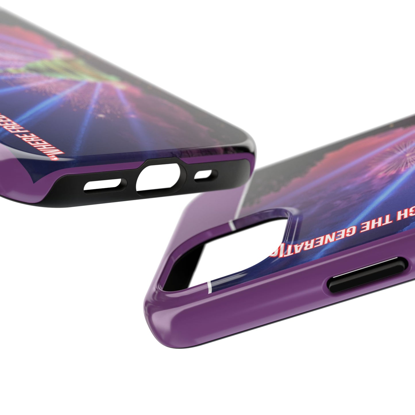 Capitol Fireworks Tough Phone Case — “Where Freedom’s Voice Echoes Through the Generations”