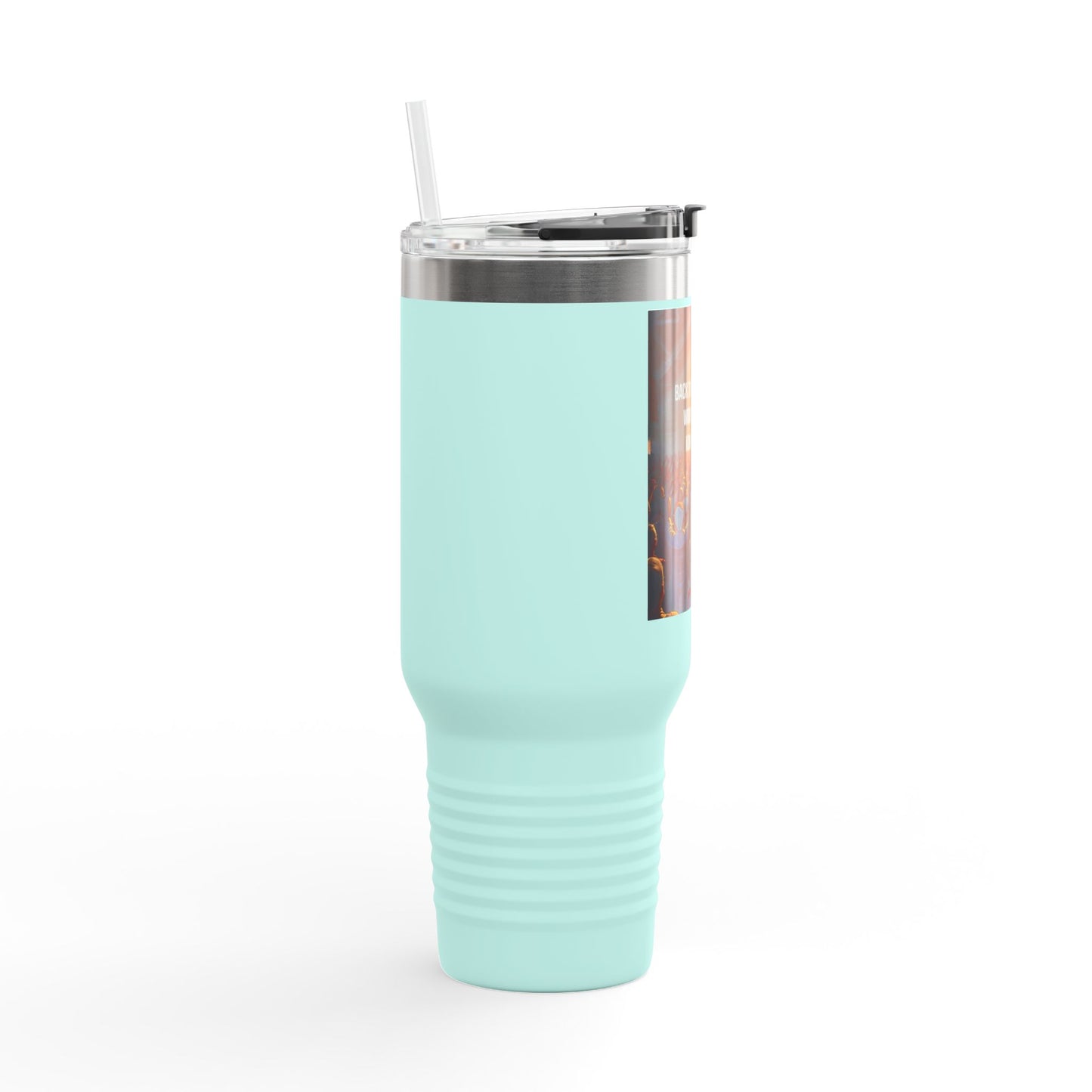 Christian Worship Insulated Travel Mug — "Back to the Heart of Worship to the King of Kings" 40oz