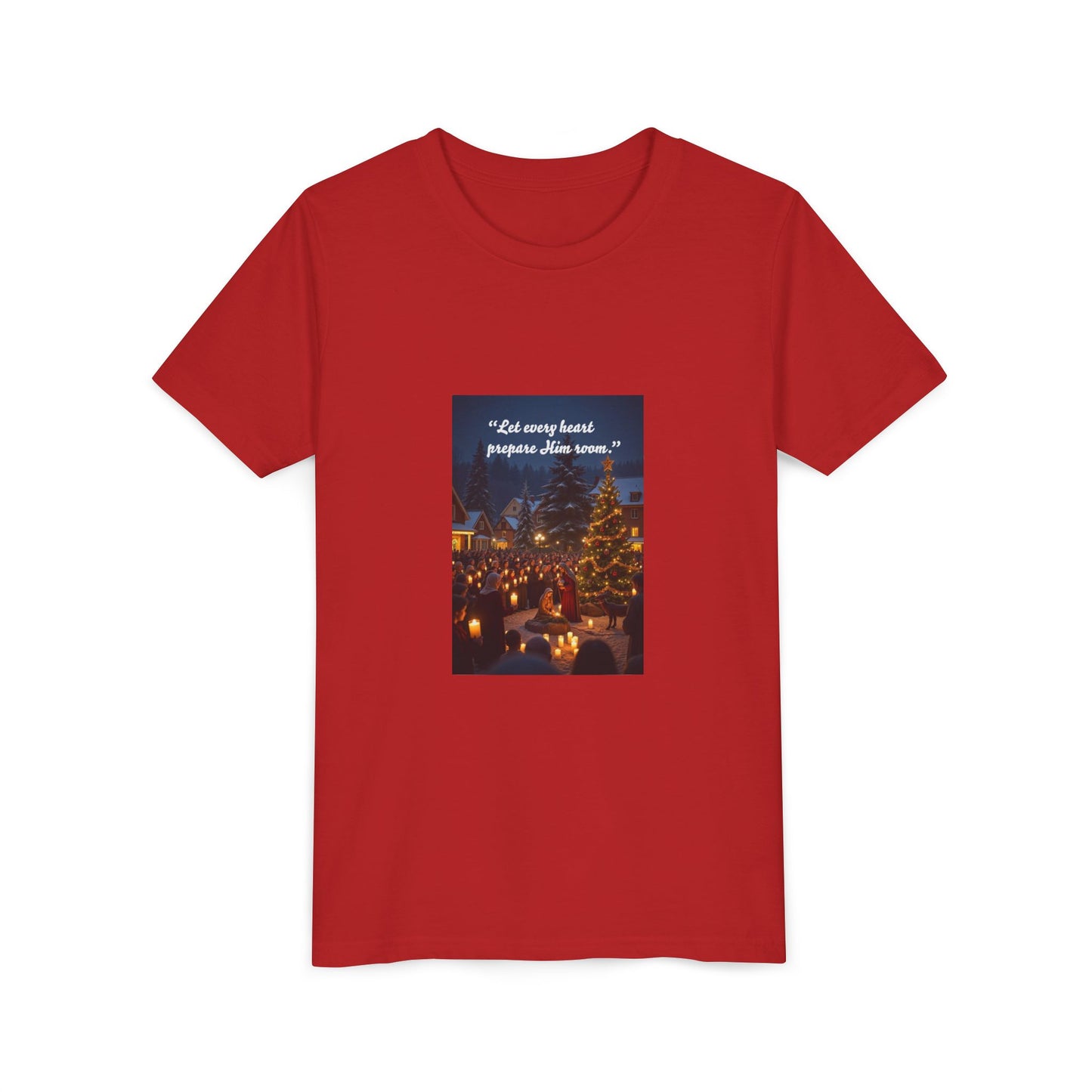 Youth Holiday Quote Tee - Festive Youth Shirt, Christmas Gift, Inspirational Tee, Seasonal Wear, Kid's Clothing