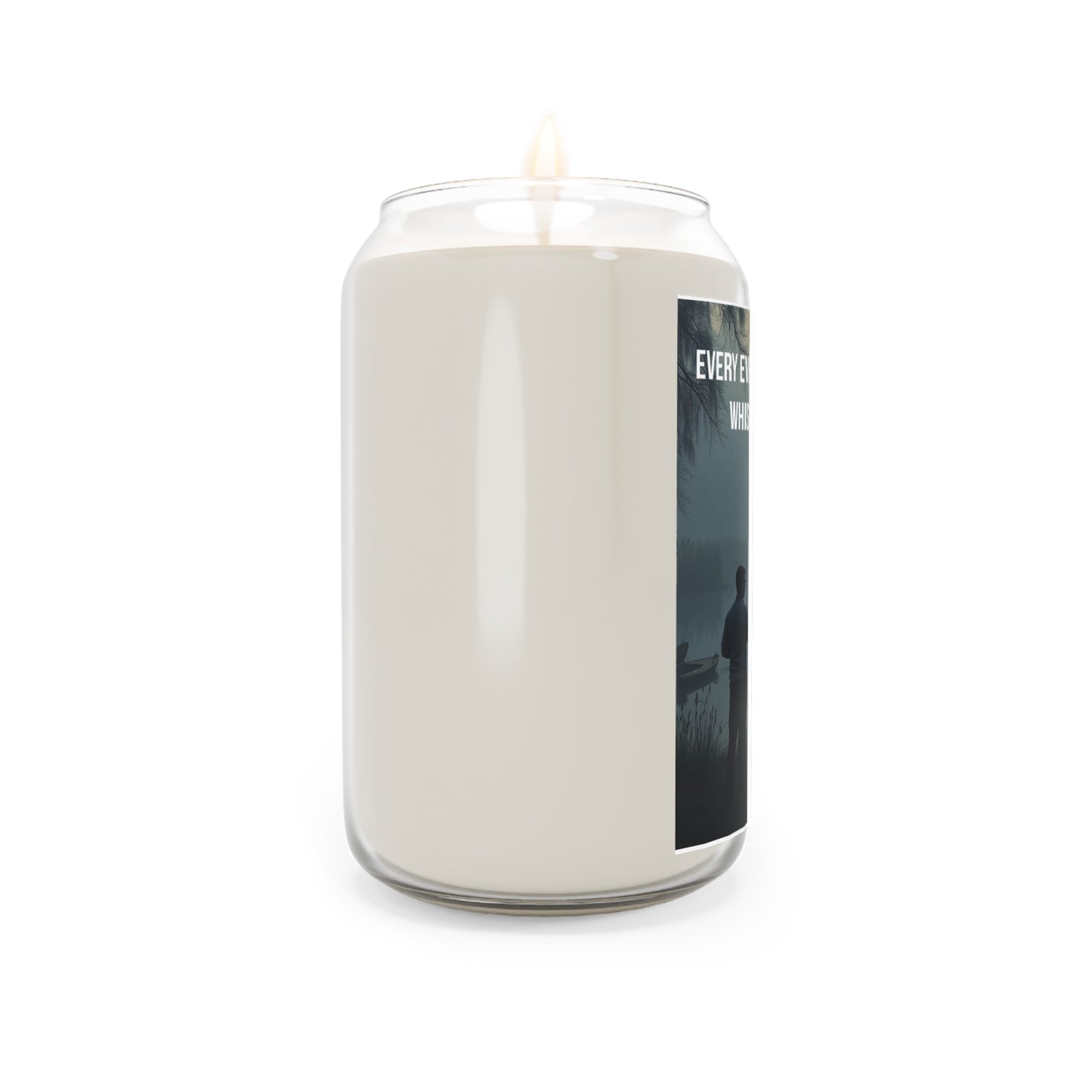 Scented Candle — "Every Evening Every Bayou Is Whispering His Name" Soy Jar (13.75 oz)