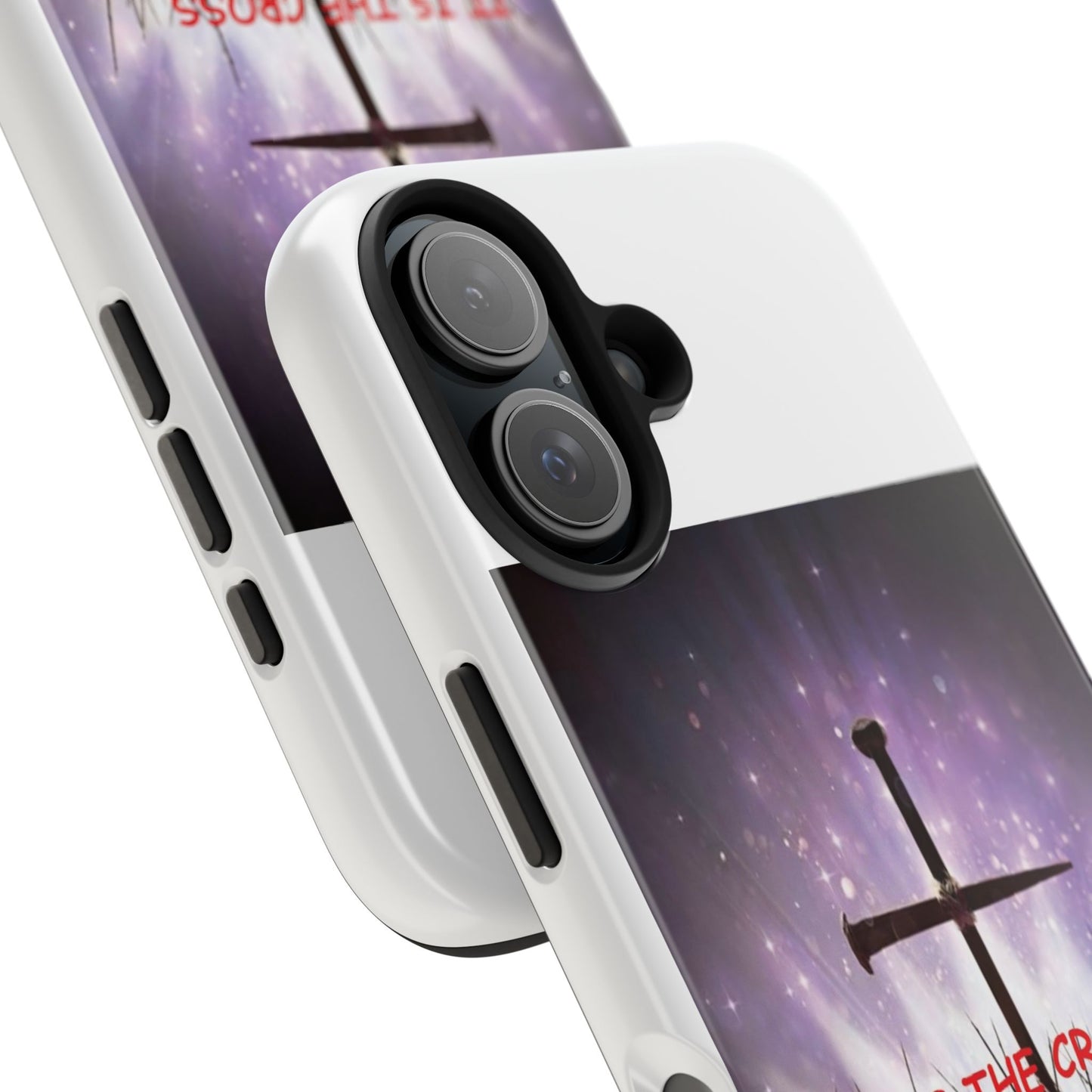 Christian Cross Phone Case — “It Is The Cross” Tough Protective Case