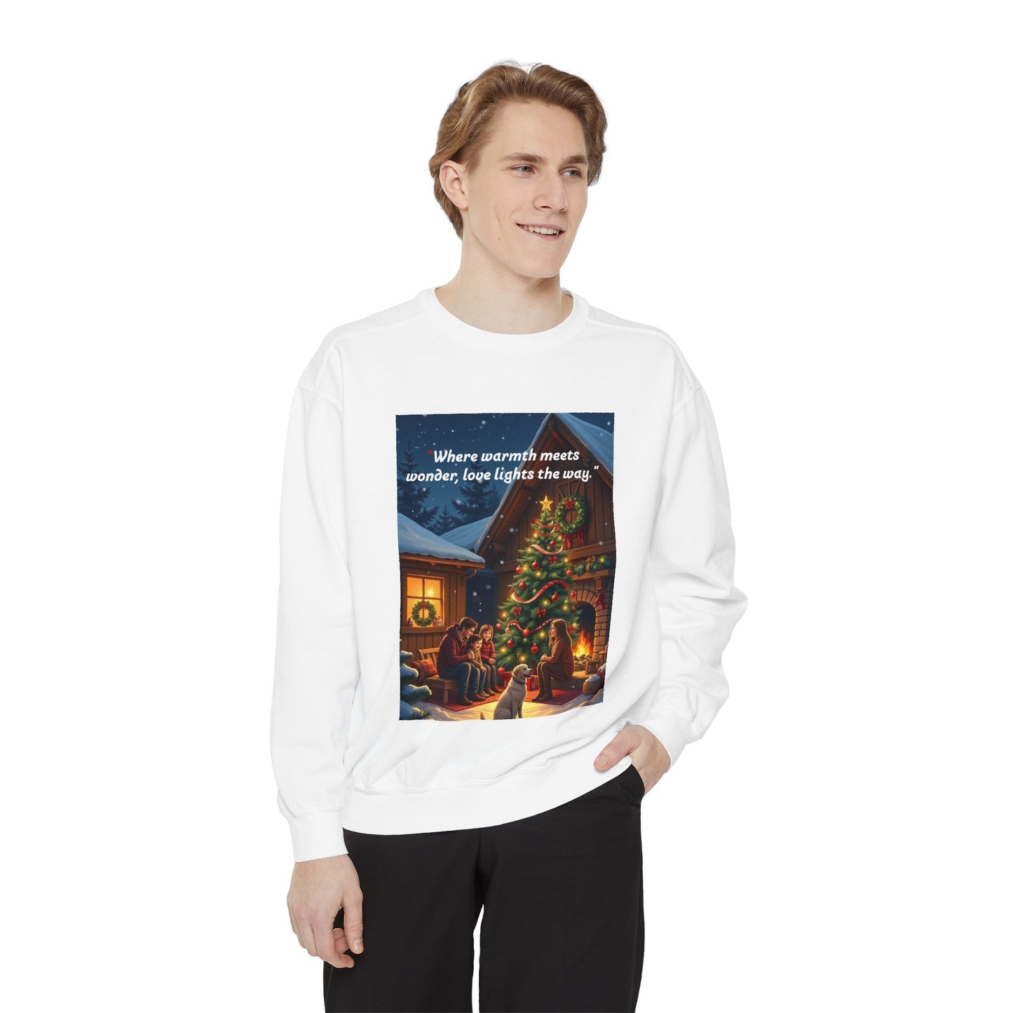 Unisex Garment-Dyed Sweatshirt