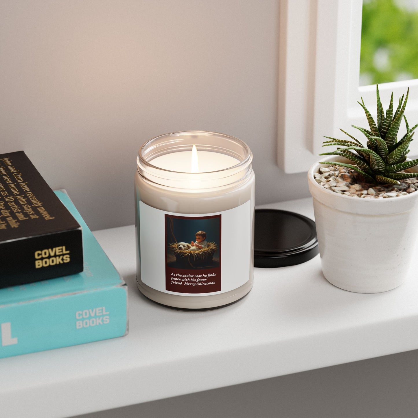 Christmas Scented Candle, Holiday Decor, Home Fragrance, Gift for Her, Relaxation, Aromatherapy