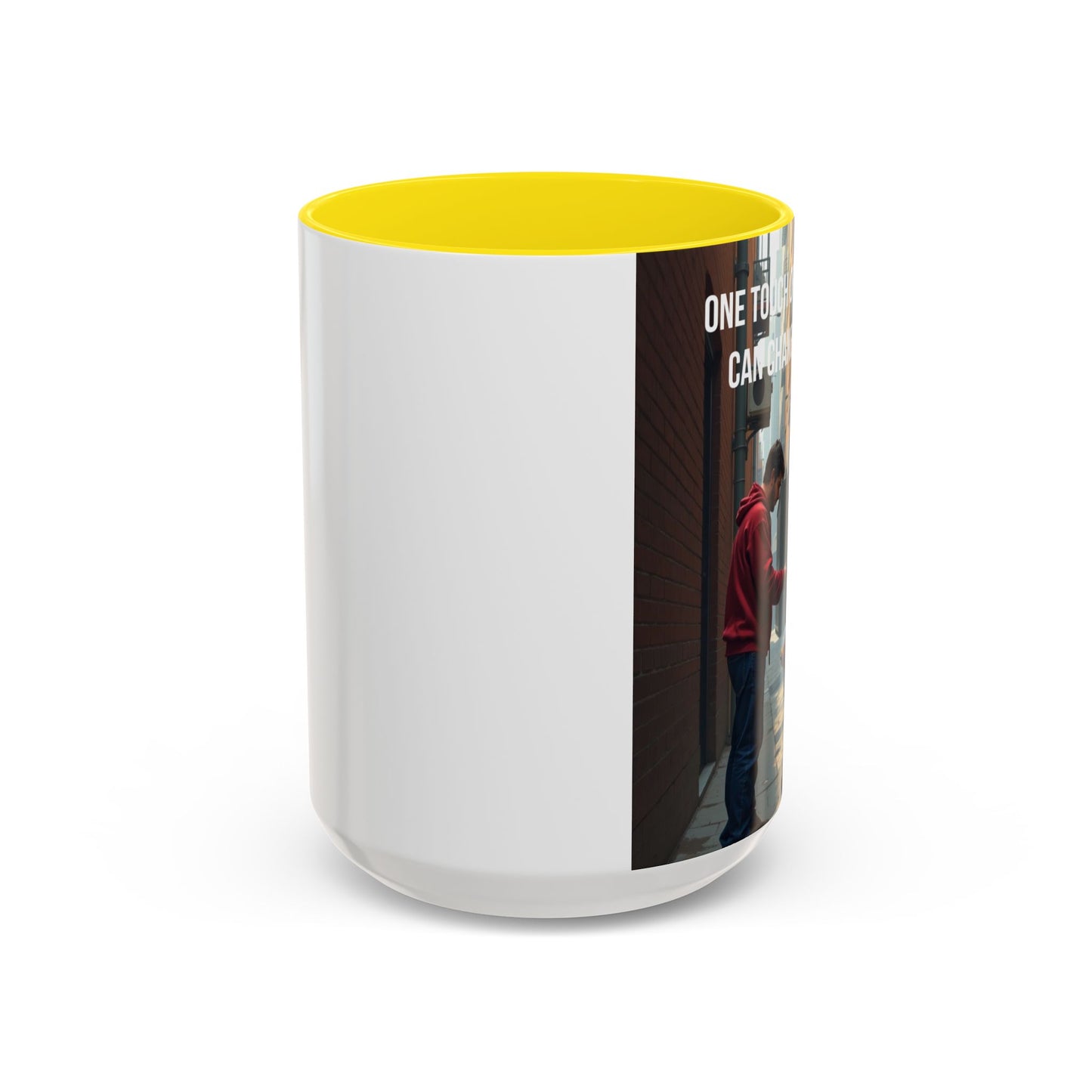 Kindness Quote Coffee Mug – "One Touch of Kindness Can Change a Soul" Accent Mug
