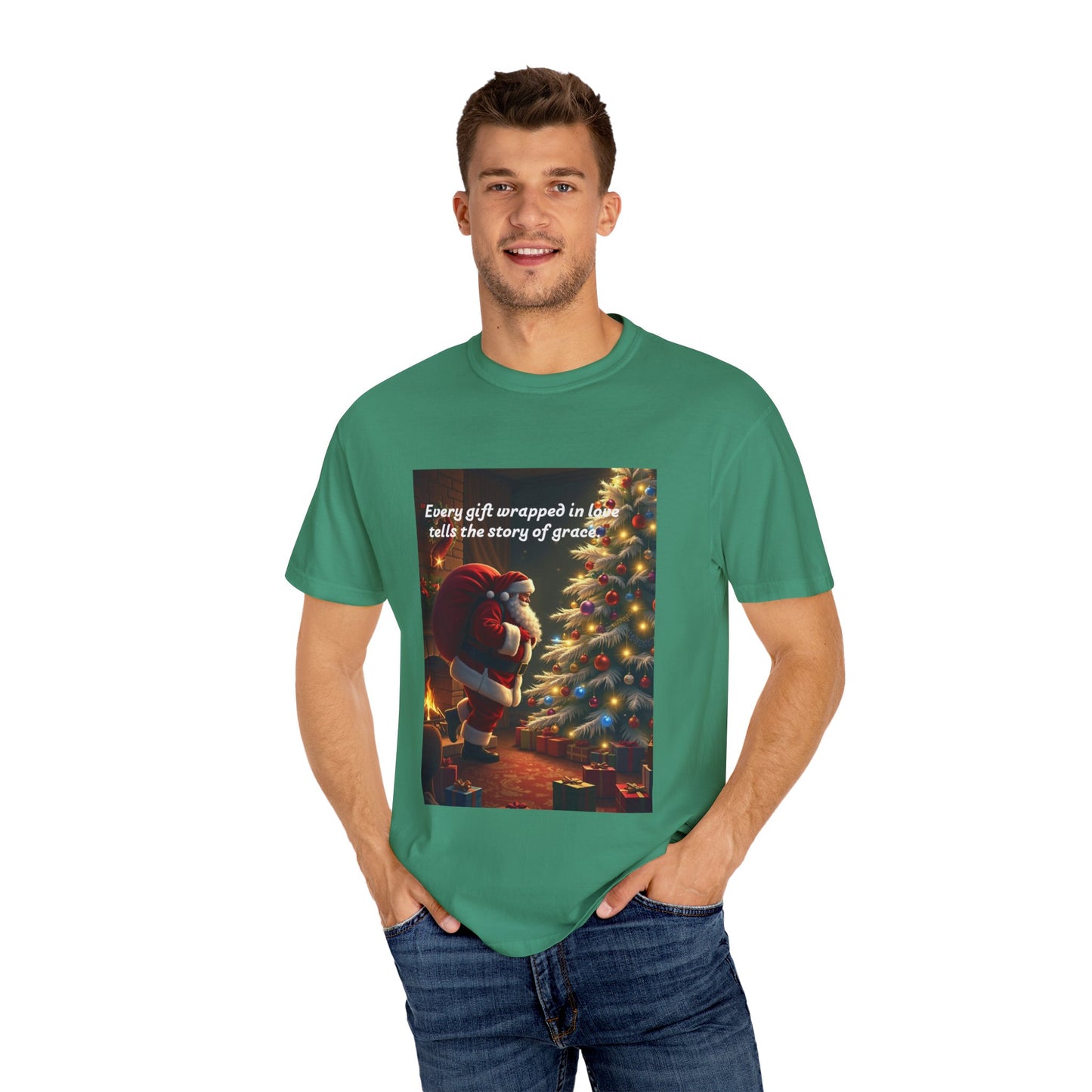 Christmas Gift T-Shirt, Unisex Holiday Tee, Santa Shirt, Christmas Apparel, Festive Gift Idea
