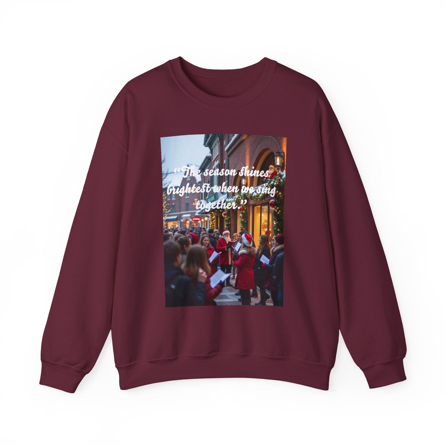 Cozy Holiday Sweatshirt, Unisex Crewneck for Christmas, Family Gatherings, Winter Celebrations, Gift Idea for Friends