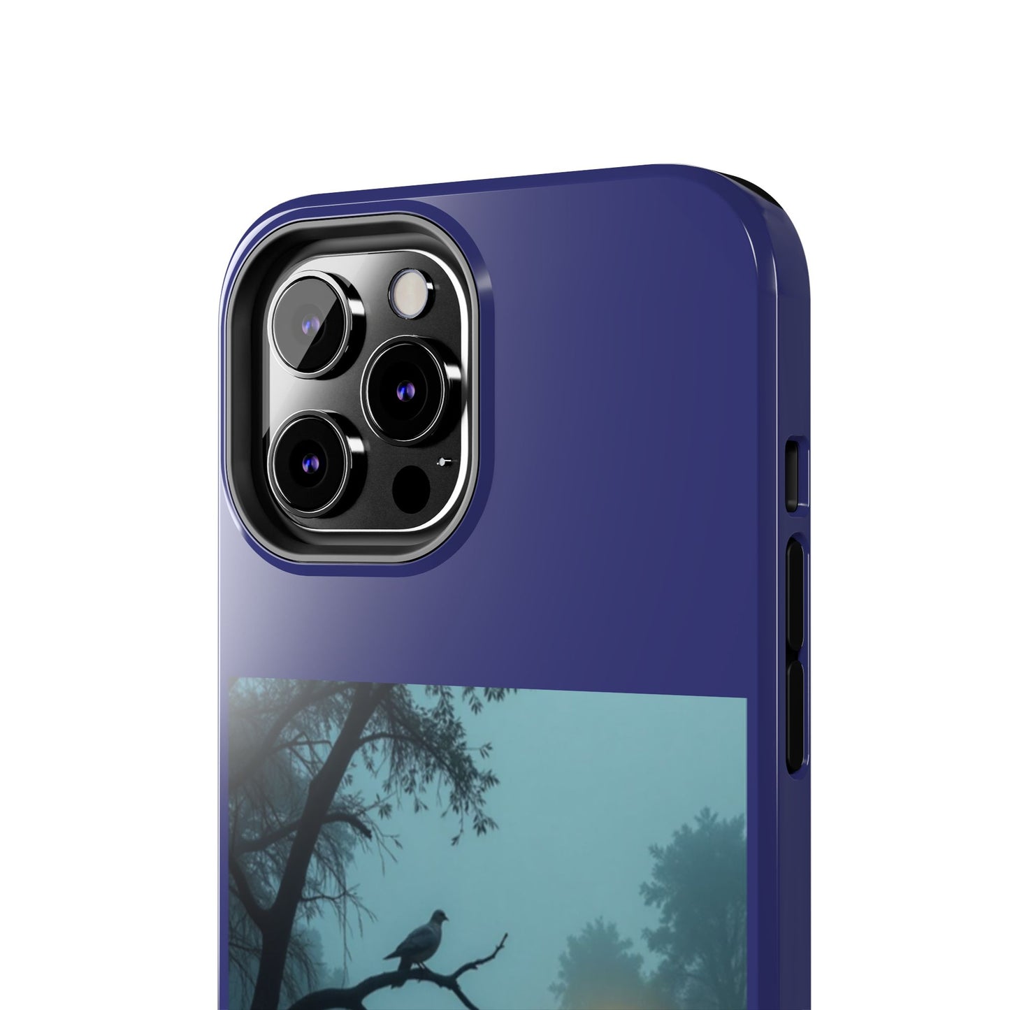 Tough Phone Case — 'In the stillness of the night the Bayou whispers his Name' Moody Bayou Cross Design