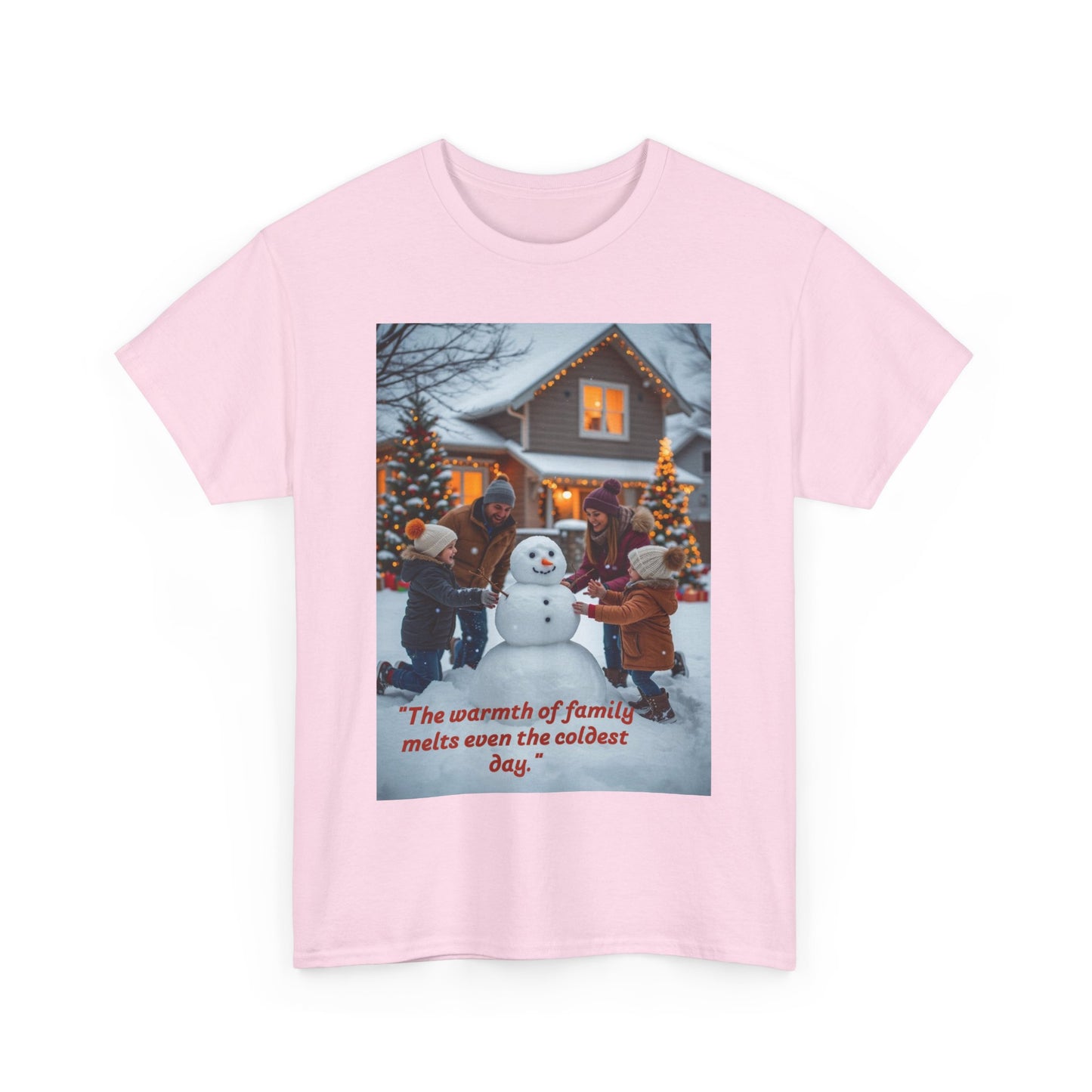 Cozy Family Holiday Tee - Perfect for Christmas Gatherings, Family Photos, Winter Apparel, Holiday Gifts, Seasonal Wear