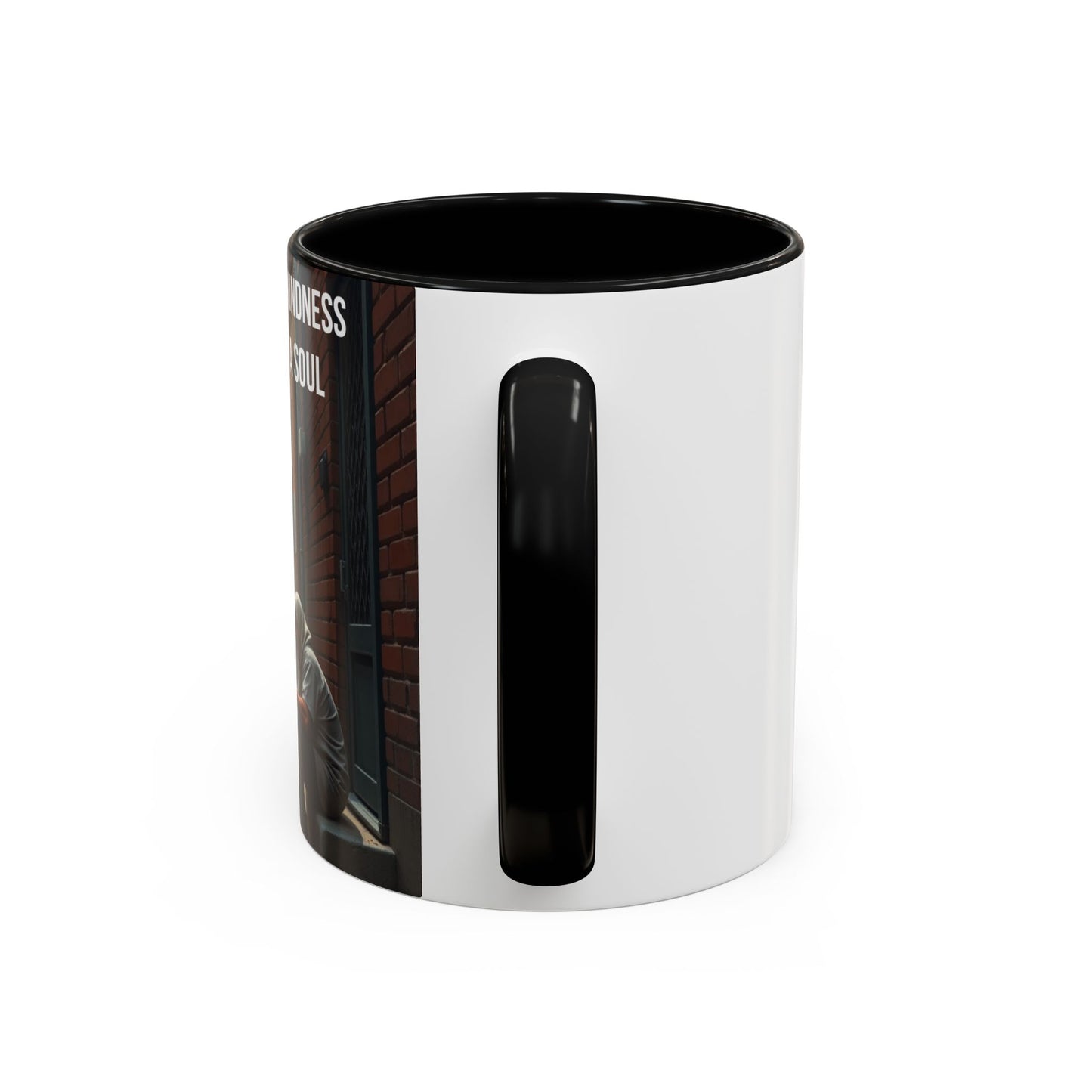 Kindness Quote Coffee Mug – "One Touch of Kindness Can Change a Soul" Accent Mug