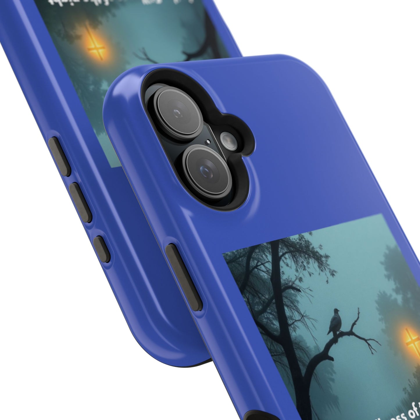 Magnetic Impact-Resistant Phone Case — Bayou Night Scene with Poem