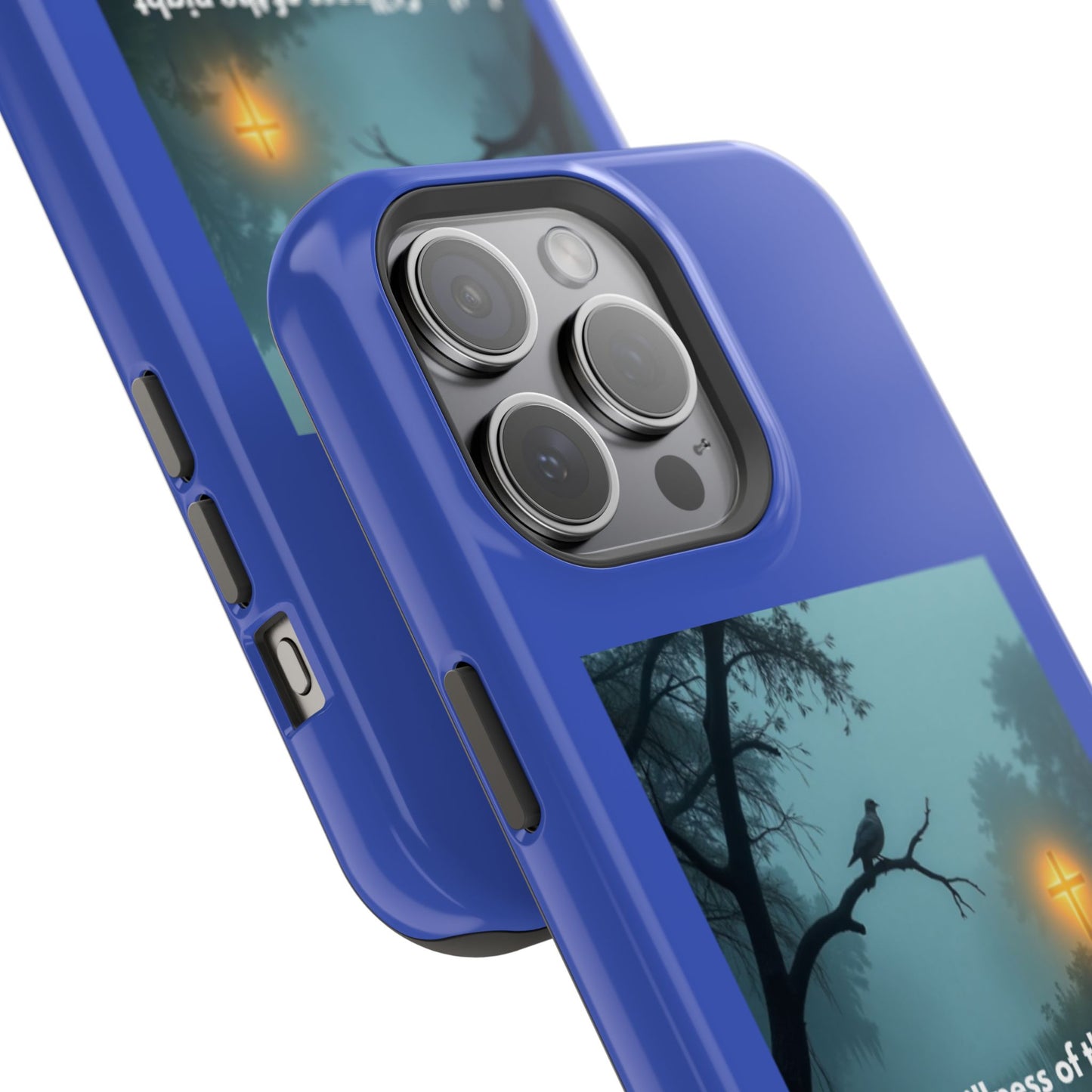 Magnetic Impact-Resistant Phone Case — Bayou Night Scene with Poem