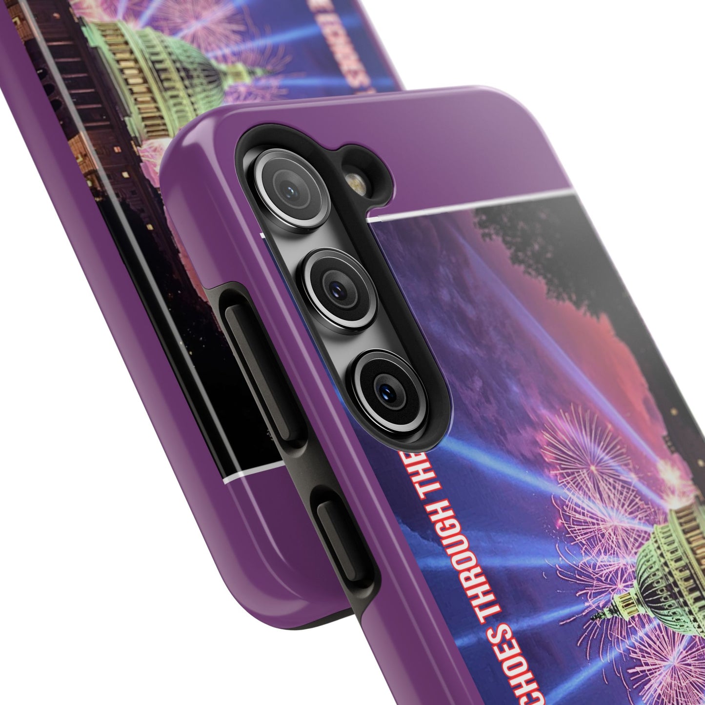 Capitol Fireworks Tough Phone Case — “Where Freedom’s Voice Echoes Through the Generations”