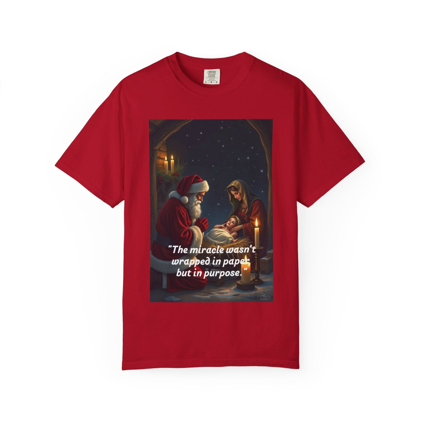 Christmas Miracle T-Shirt, Unisex Holiday Tee, Gift for Men and Women, Festive Apparel, Unique Christmas Present, Cozy and Comfortable Wear