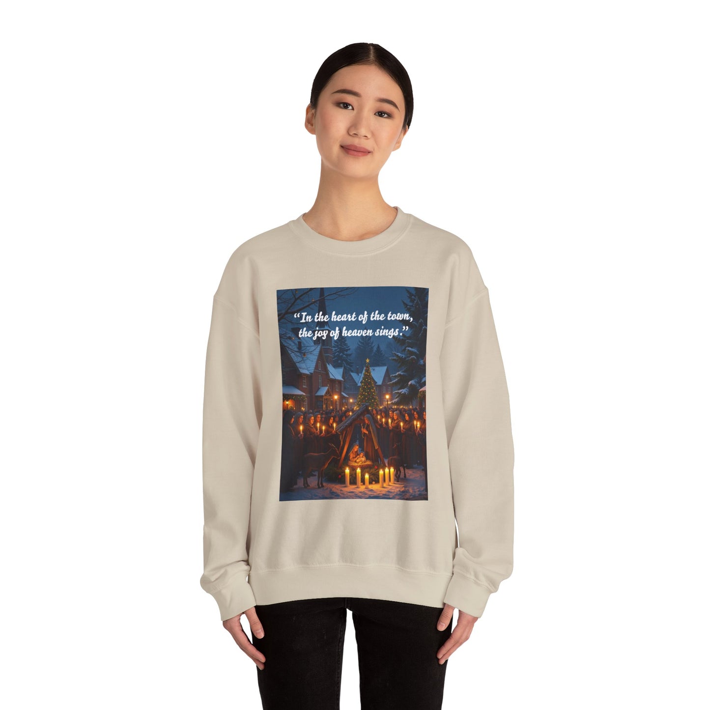 Cozy Holiday Sweatshirt, Festive Crewneck for Winter Celebrations, Gift for Loved Ones, Joyful Homewear, Christmas Sweater