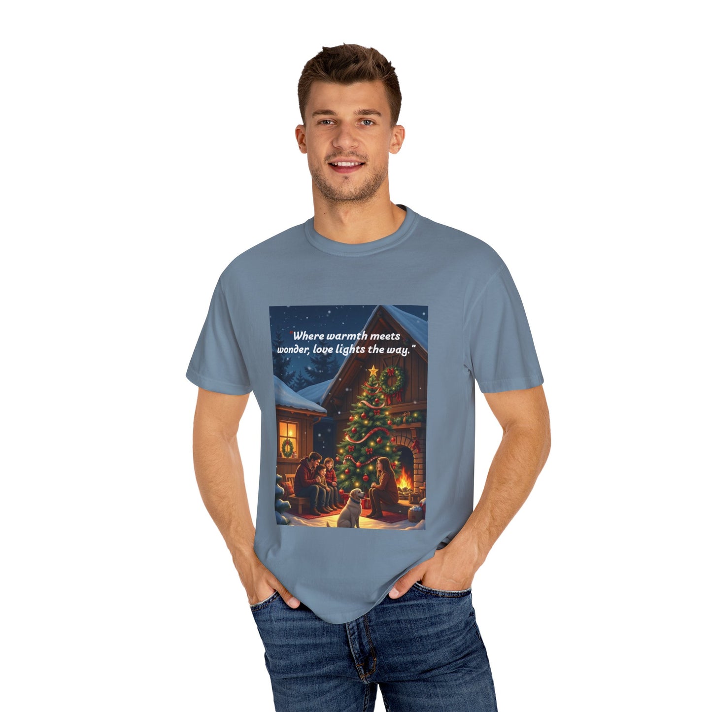 Cozy Holiday T-Shirt, Christmas Gift, Unisex Tee, Seasonal Apparel, Family Gatherings, Winter Wear
