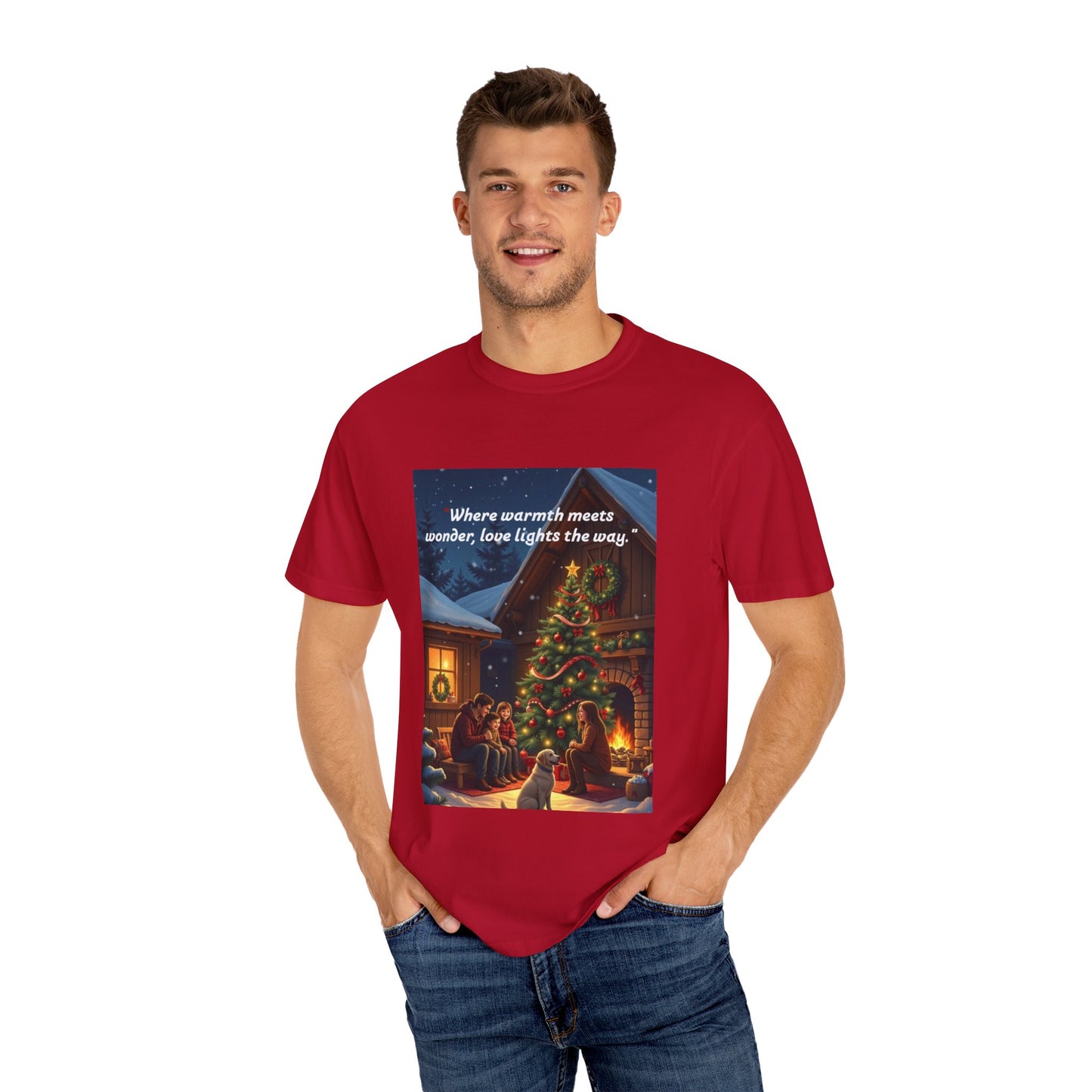 Cozy Christmas T-Shirt, Unisex Holiday Tee, Perfect Gift for Friends and Family, Winter Wonderland Top, Festive Apparel
