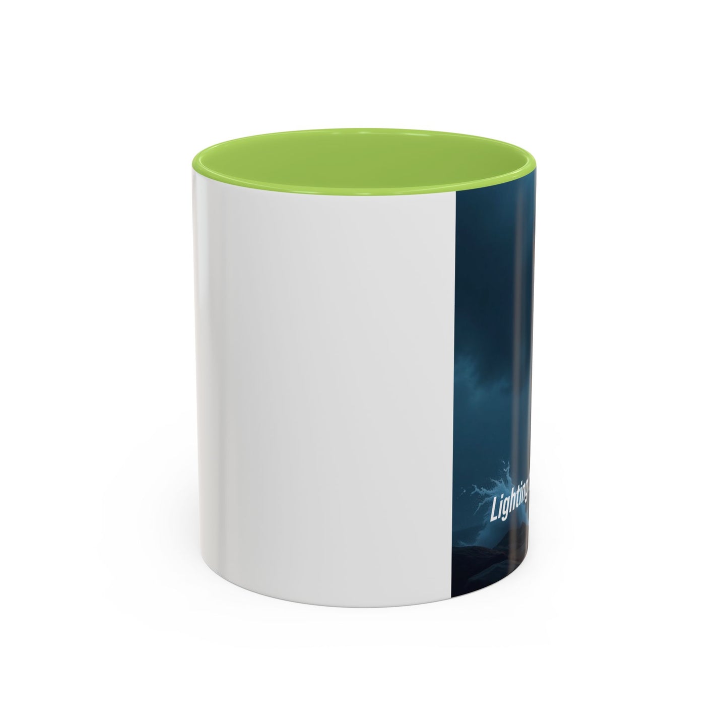 Lighthouse Coffee Mug - "Lighting the Way Home to Safety" Accent Mug