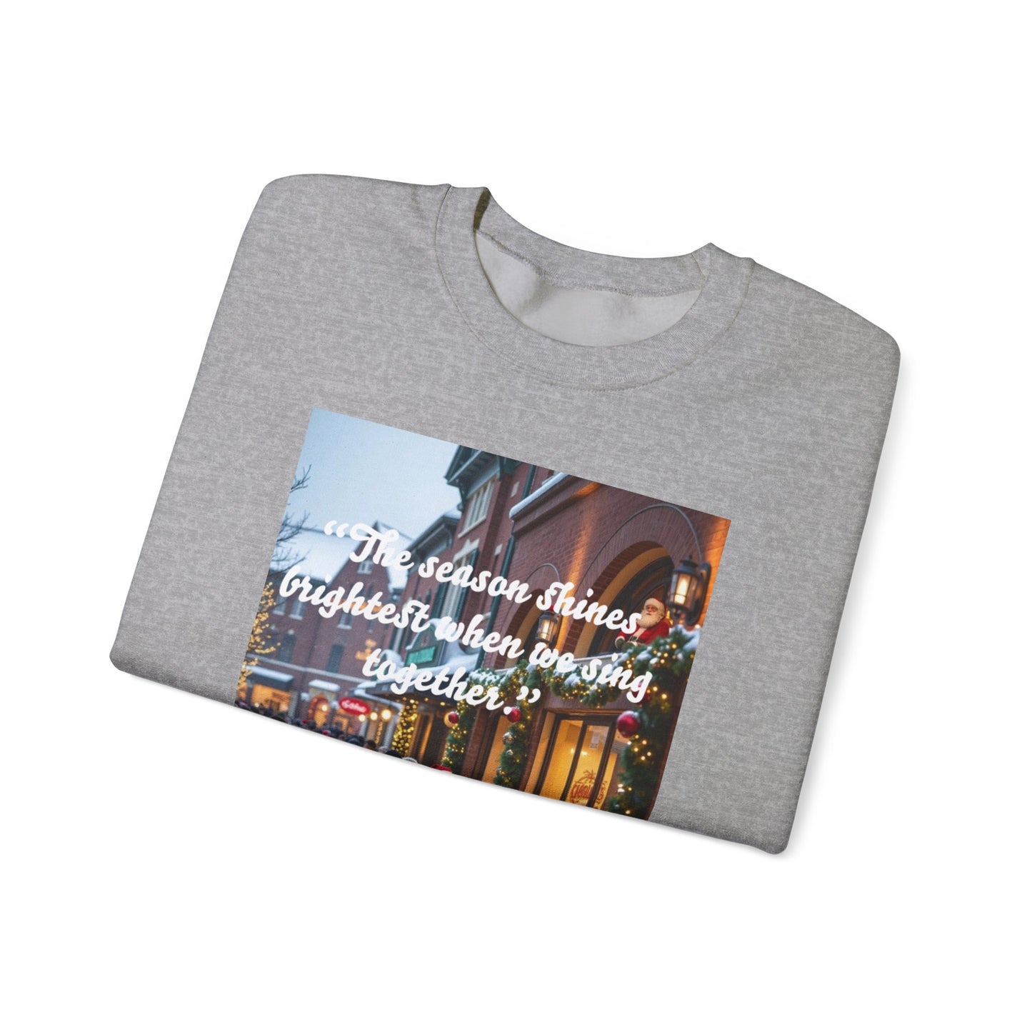 Cozy Holiday Sweatshirt, Unisex Crewneck for Christmas, Family Gatherings, Winter Celebrations, Gift Idea for Friends