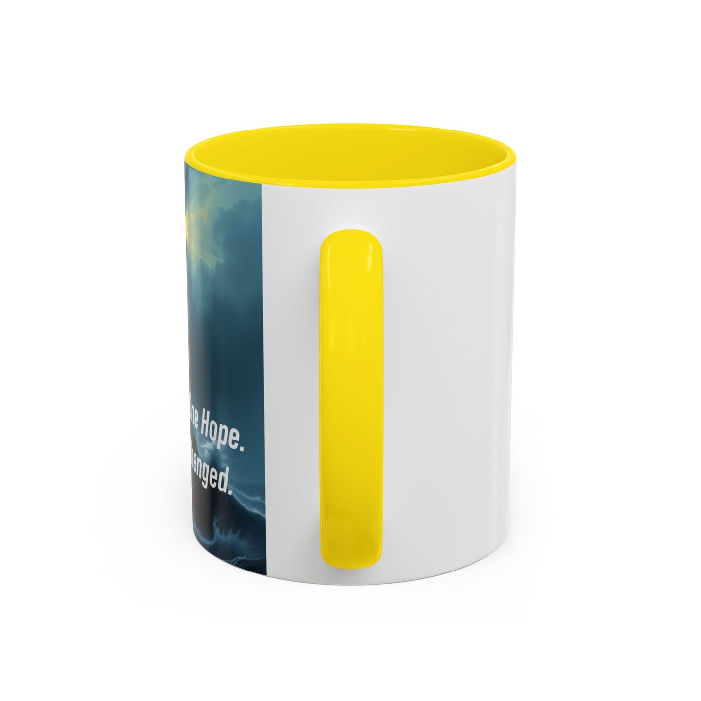 Lighthouse 'One Light, One Hope' Accent Coffee Mug