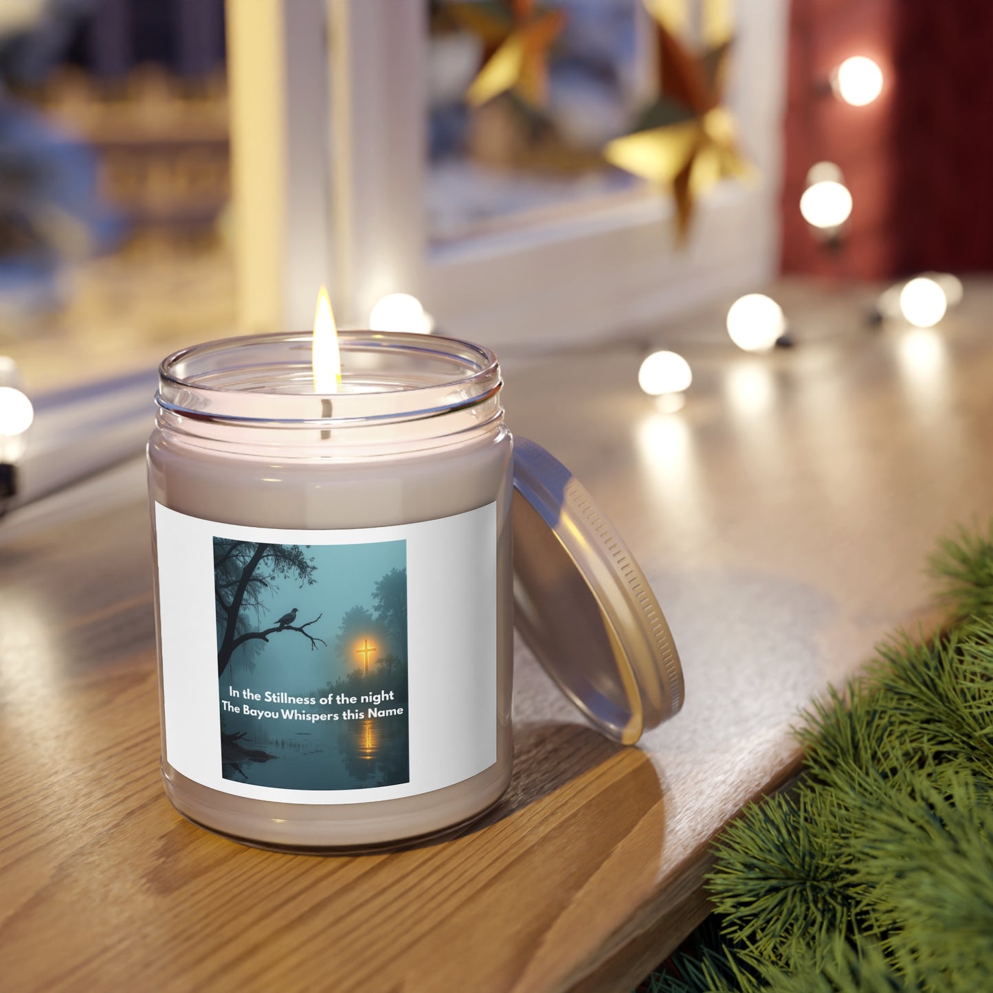 Bayou Night Scented Soy Candle — 9oz Jar