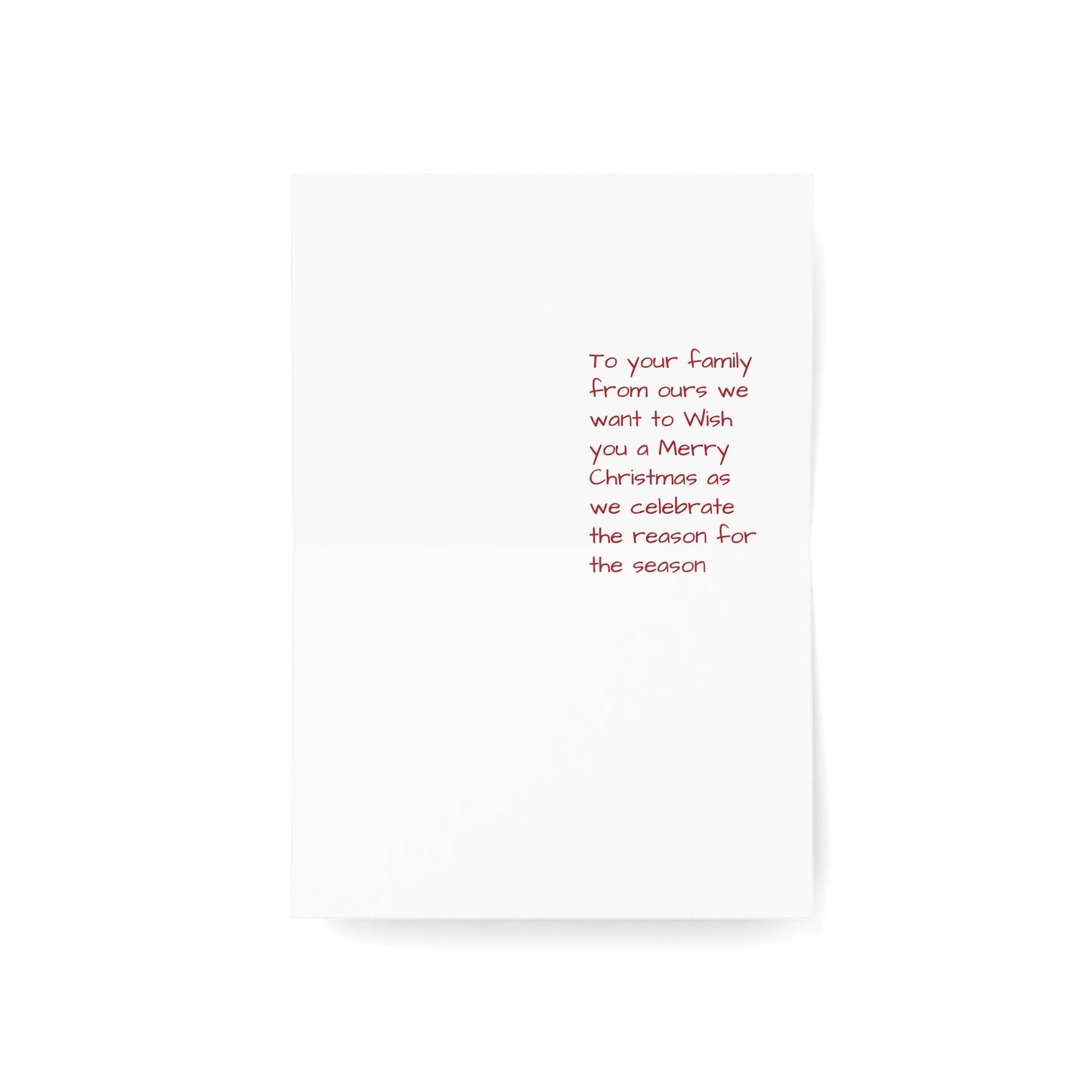 As the savior rests his parents and the lamb watch over him