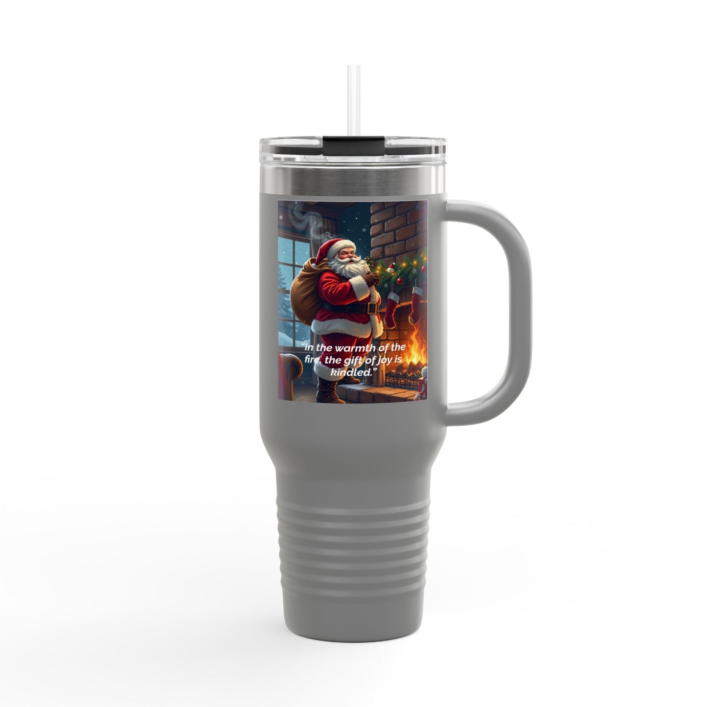 in the wamth of the fire