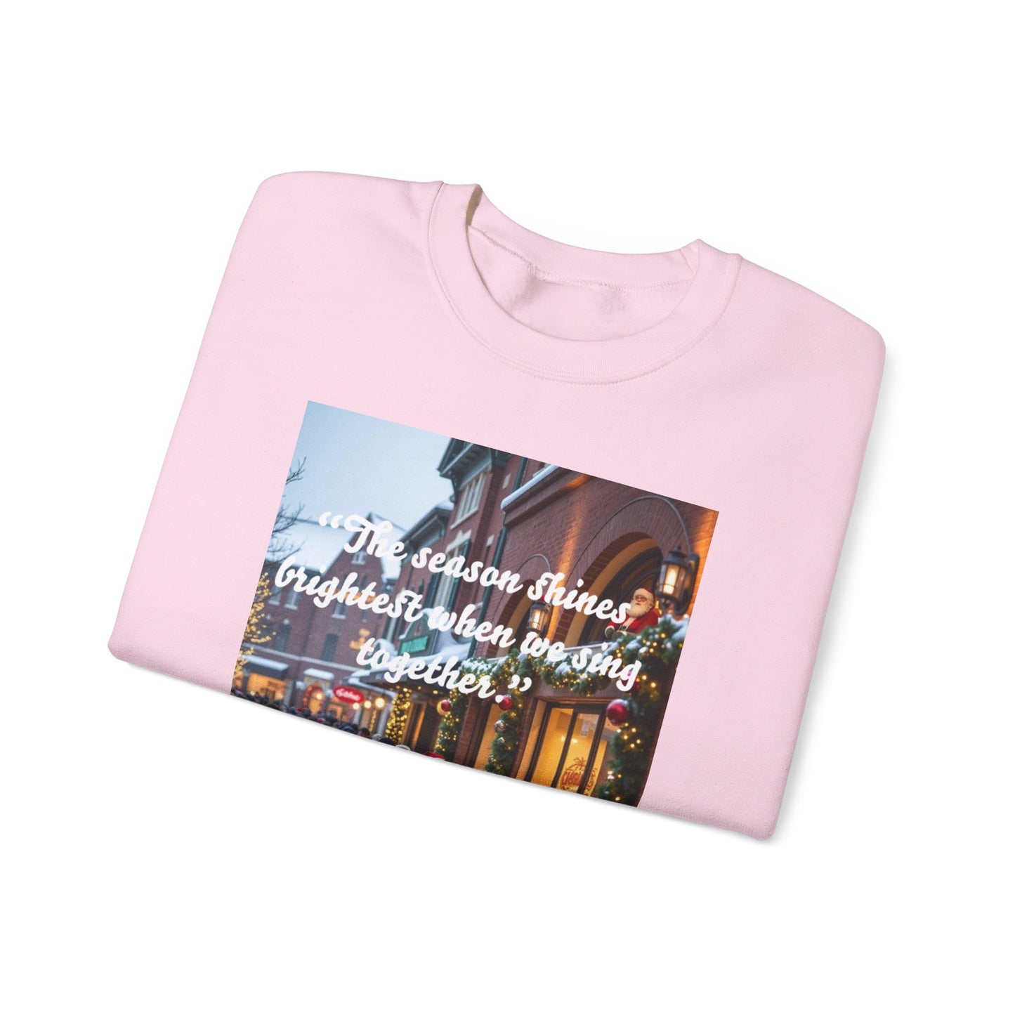Cozy Holiday Sweatshirt, Unisex Crewneck for Christmas, Family Gatherings, Winter Celebrations, Gift Idea for Friends