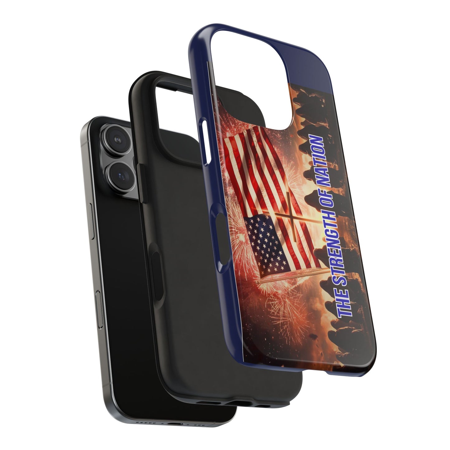 Patriotic 'The Strength of Nation' Tough Phone Case