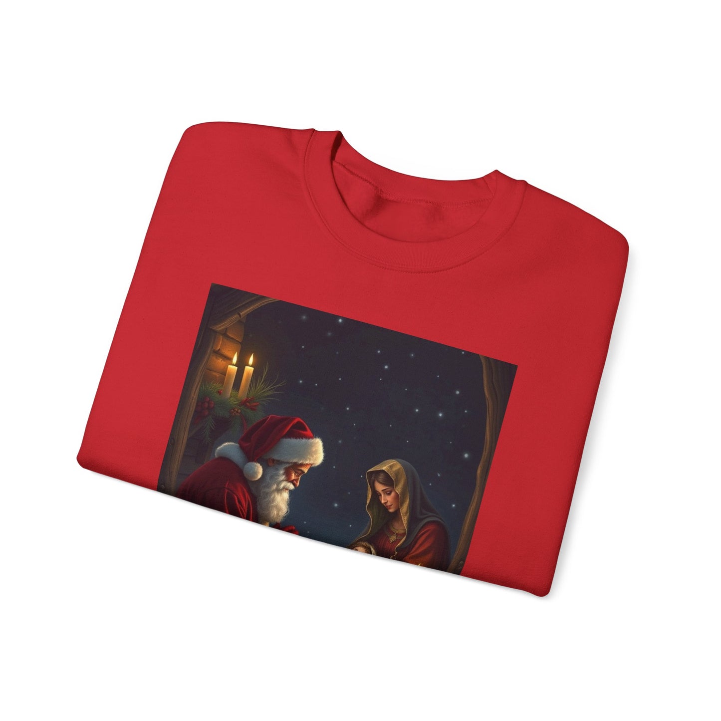 Cozy Holiday Sweatshirt with Heartwarming Quote 90