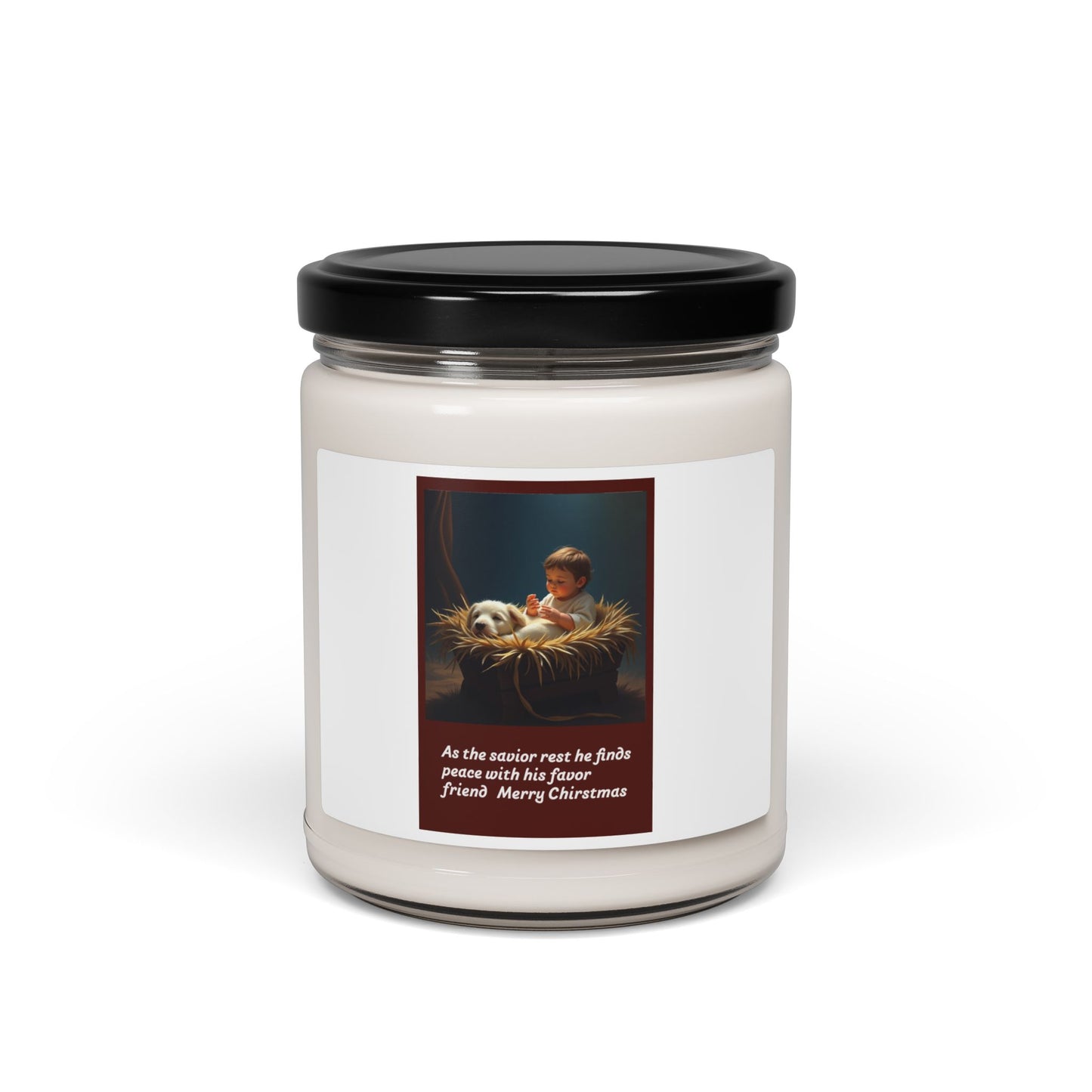 Christmas Scented Candle, Holiday Decor, Home Fragrance, Gift for Her, Relaxation, Aromatherapy