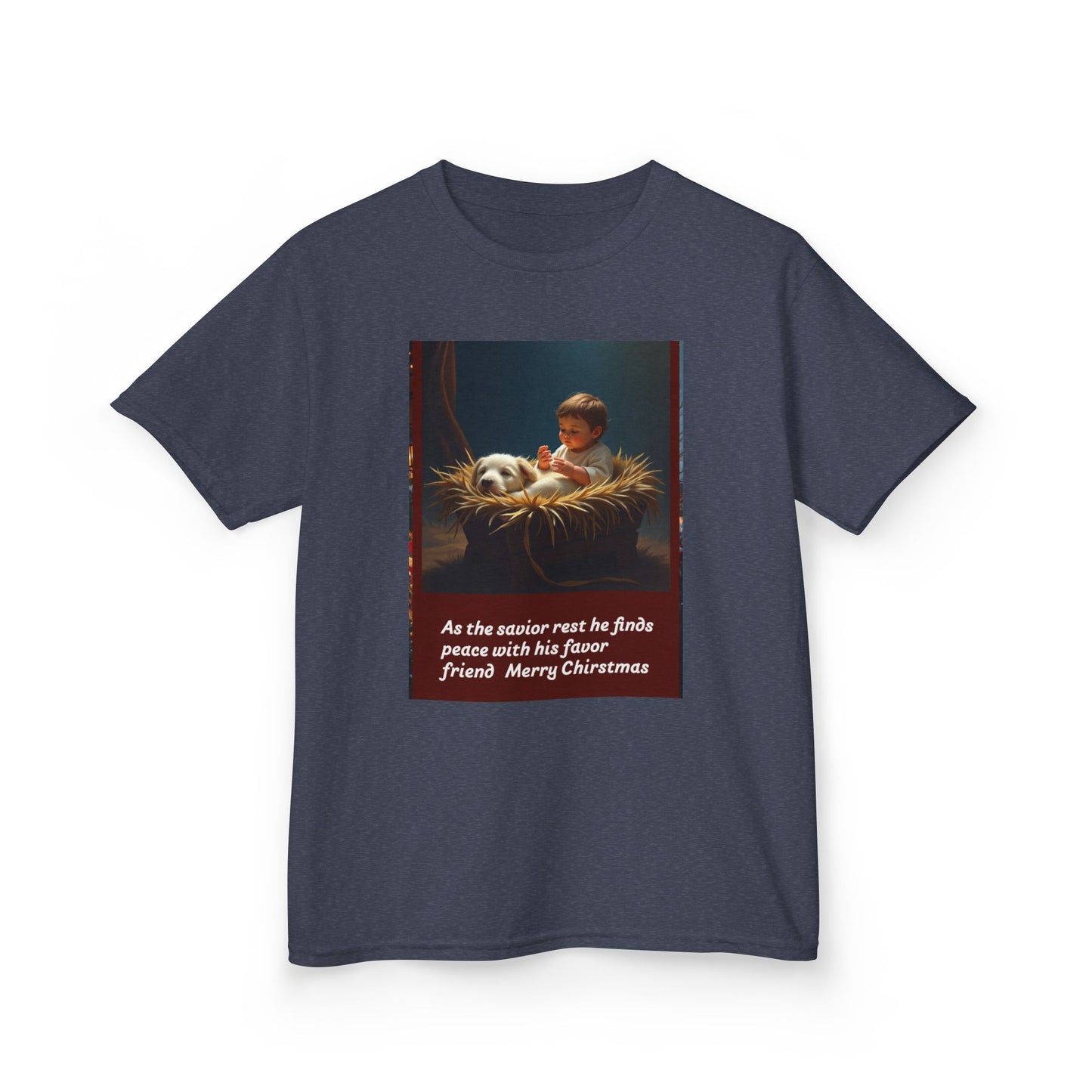 Kids Christmas Graphic Tee, Holiday Gift for Children, Cute Kids Shirt, Seasonal Apparel, Merry Christmas T-Shirt